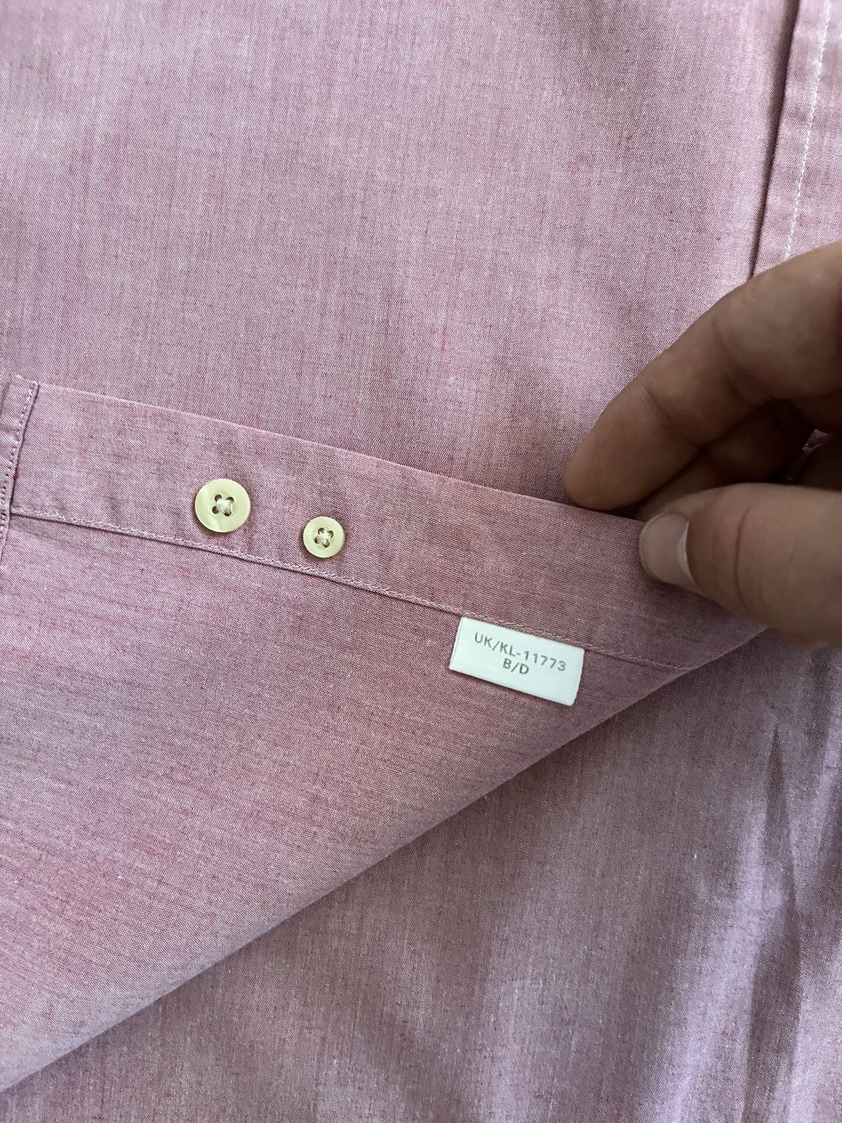 Saint Laurent Paris × Yves Saint Laurent Yves Saint Laurent Vintage Classic Shirt L Size US L / EU 52-54 / 3 - 10 Thumbnail