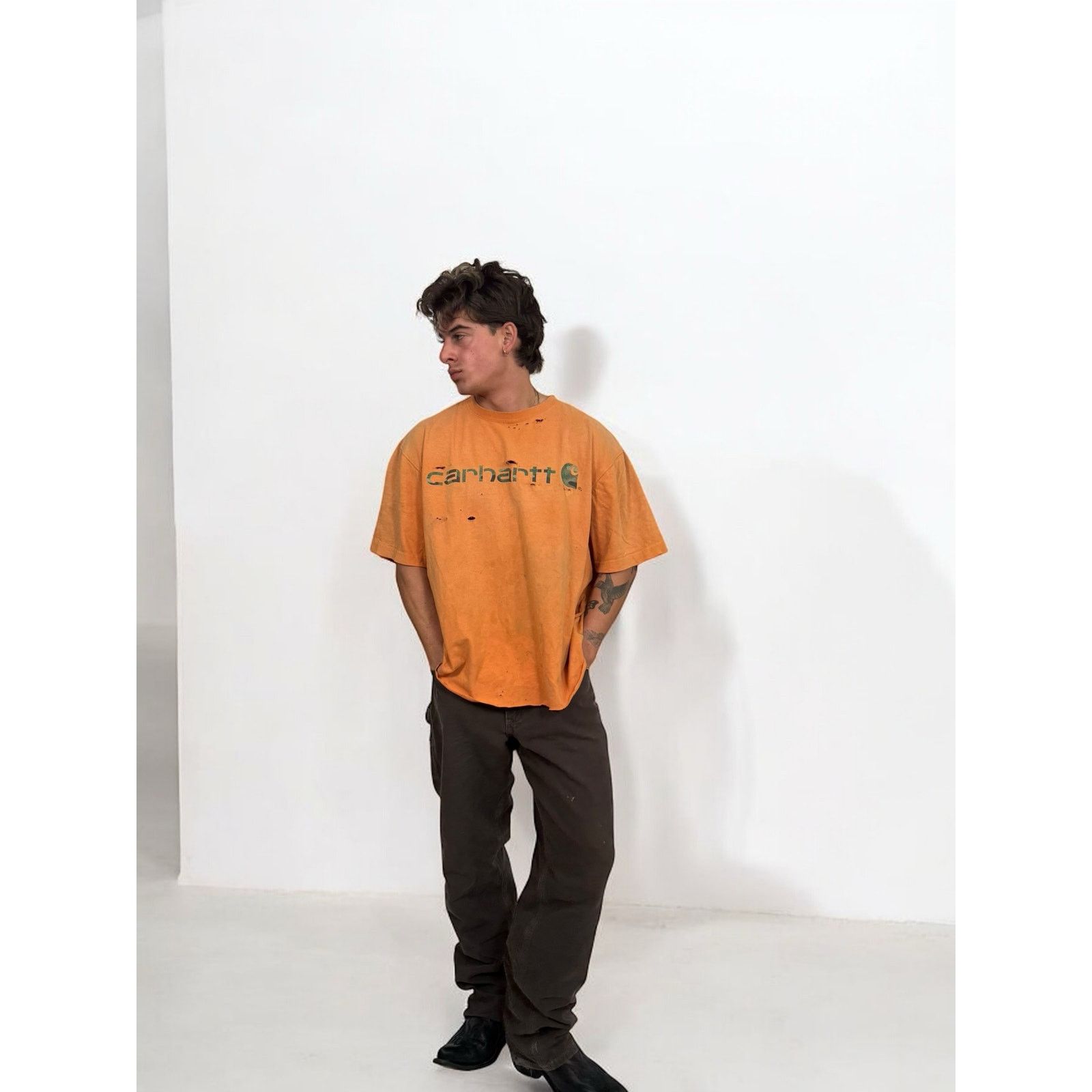 Carhartt Thrashed Carhartt Tee Size US XL / EU 56 / 4 - 1 Thumbnail