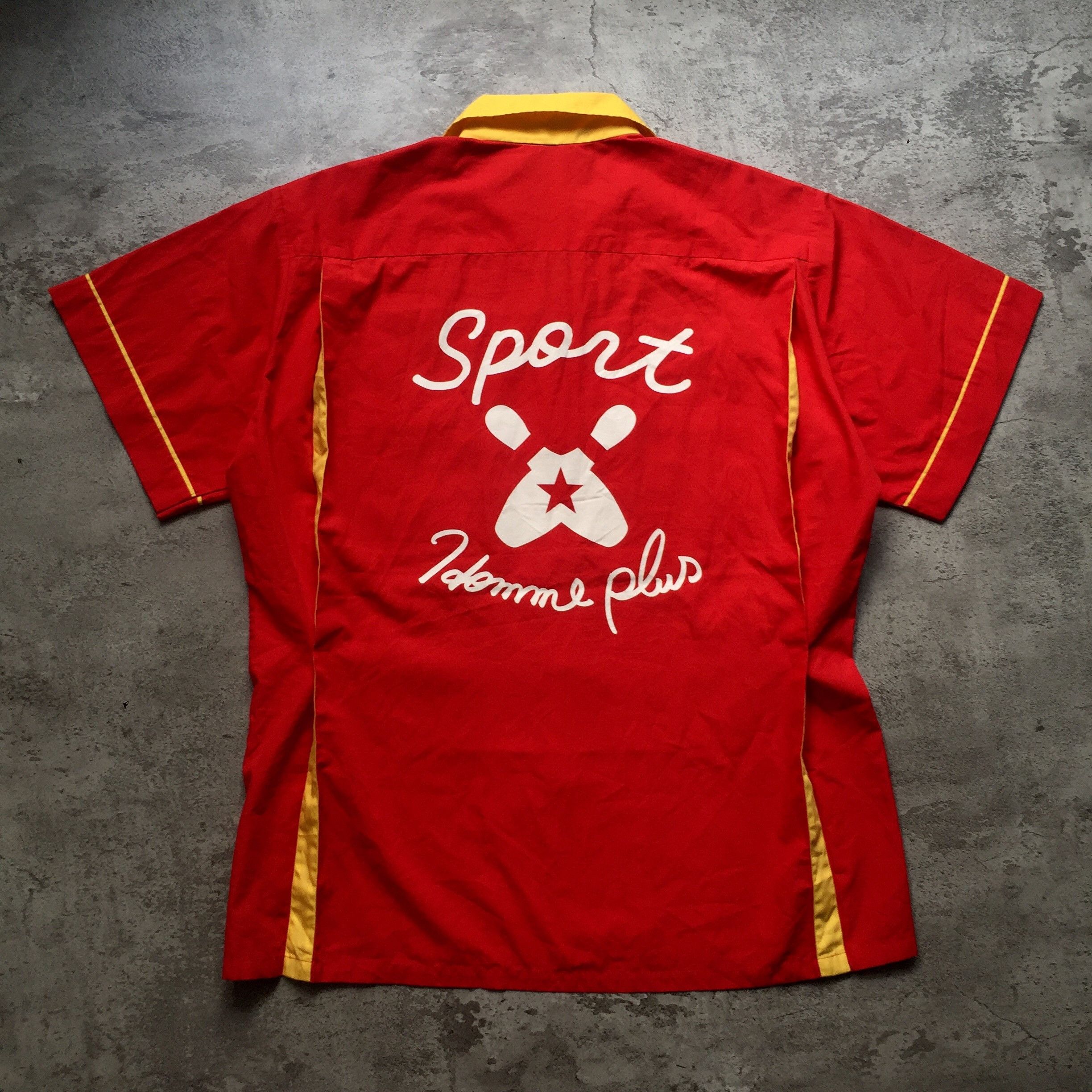 Comme Des Garcons Homme Plus Sport Bowling Shirt