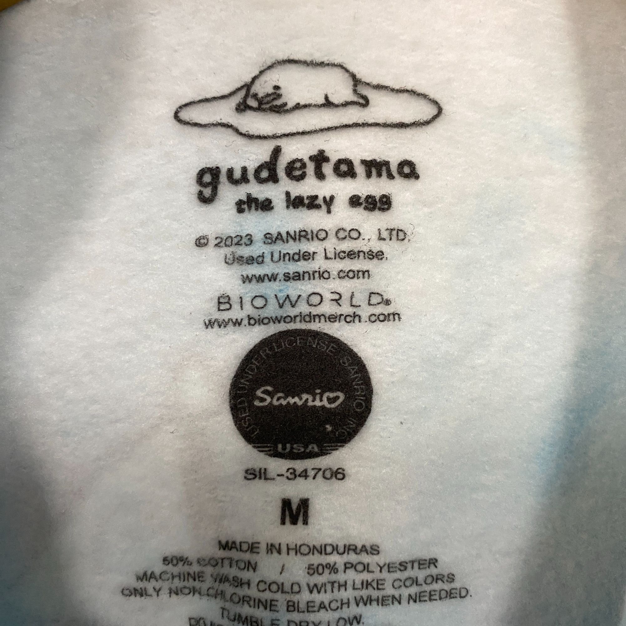 Other Gudetama the lazy egg Boat Adventure Sanrio Tie Dye Hoodie M Size US M / EU 48-50 / 2 - 4 Thumbnail