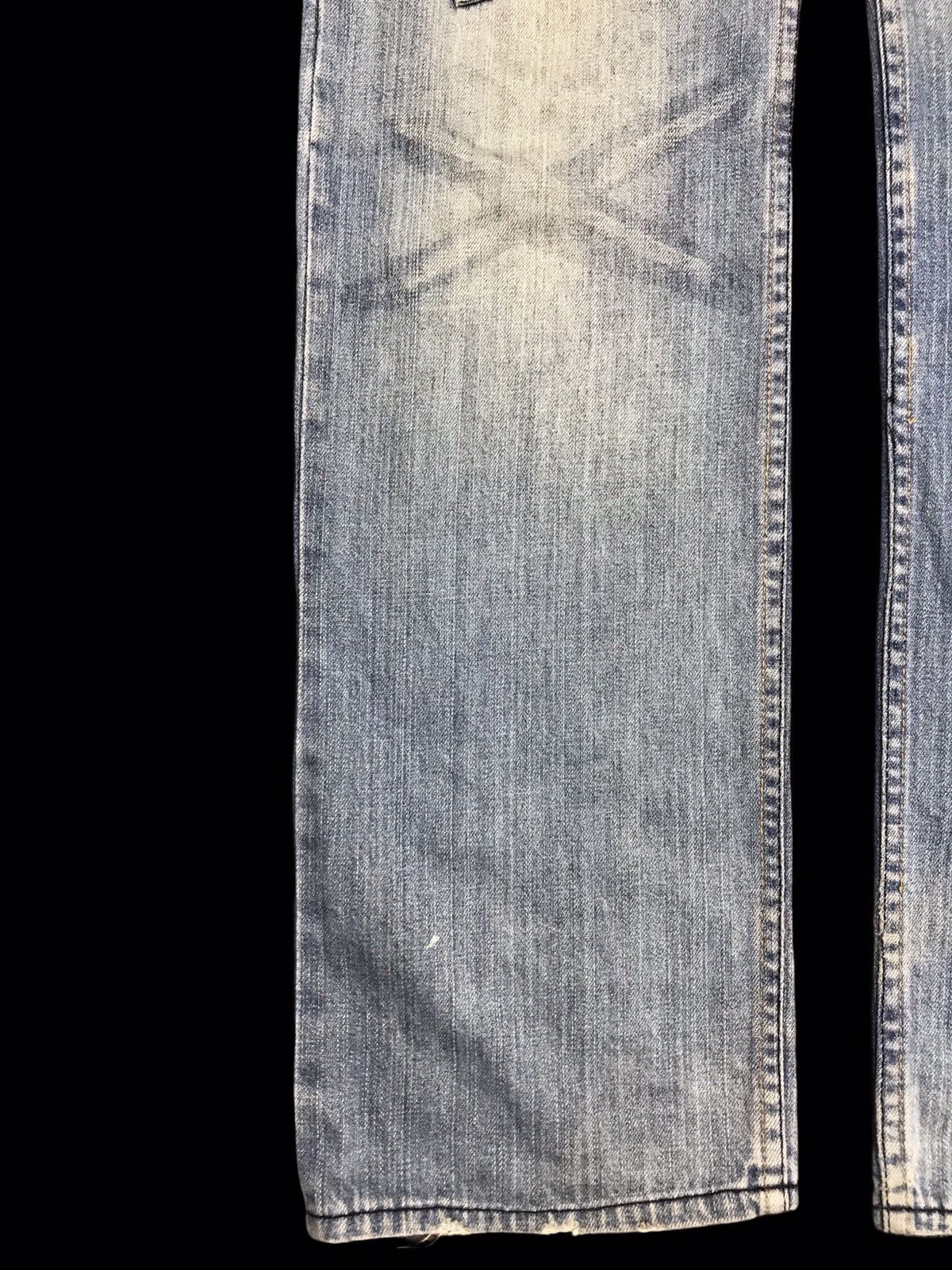 Japanese Brand 💥AVANT GARDE💥Root Three Unfinished Edge Style Denim F341 Size US 33 - 10 Thumbnail