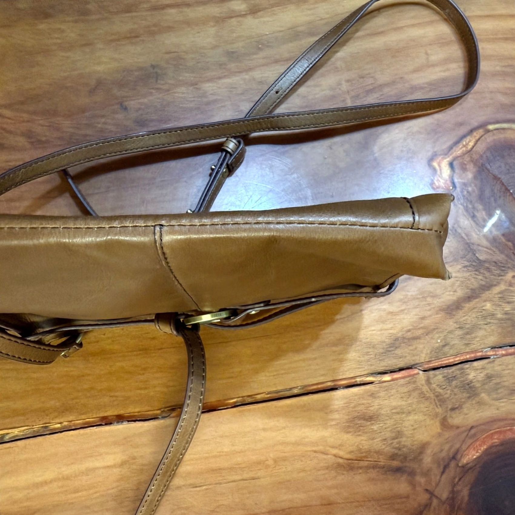 Vintage Hobo International Leather Bag Small Crossbody Libra Zip OO3 Size ONE SIZE - 3 Thumbnail