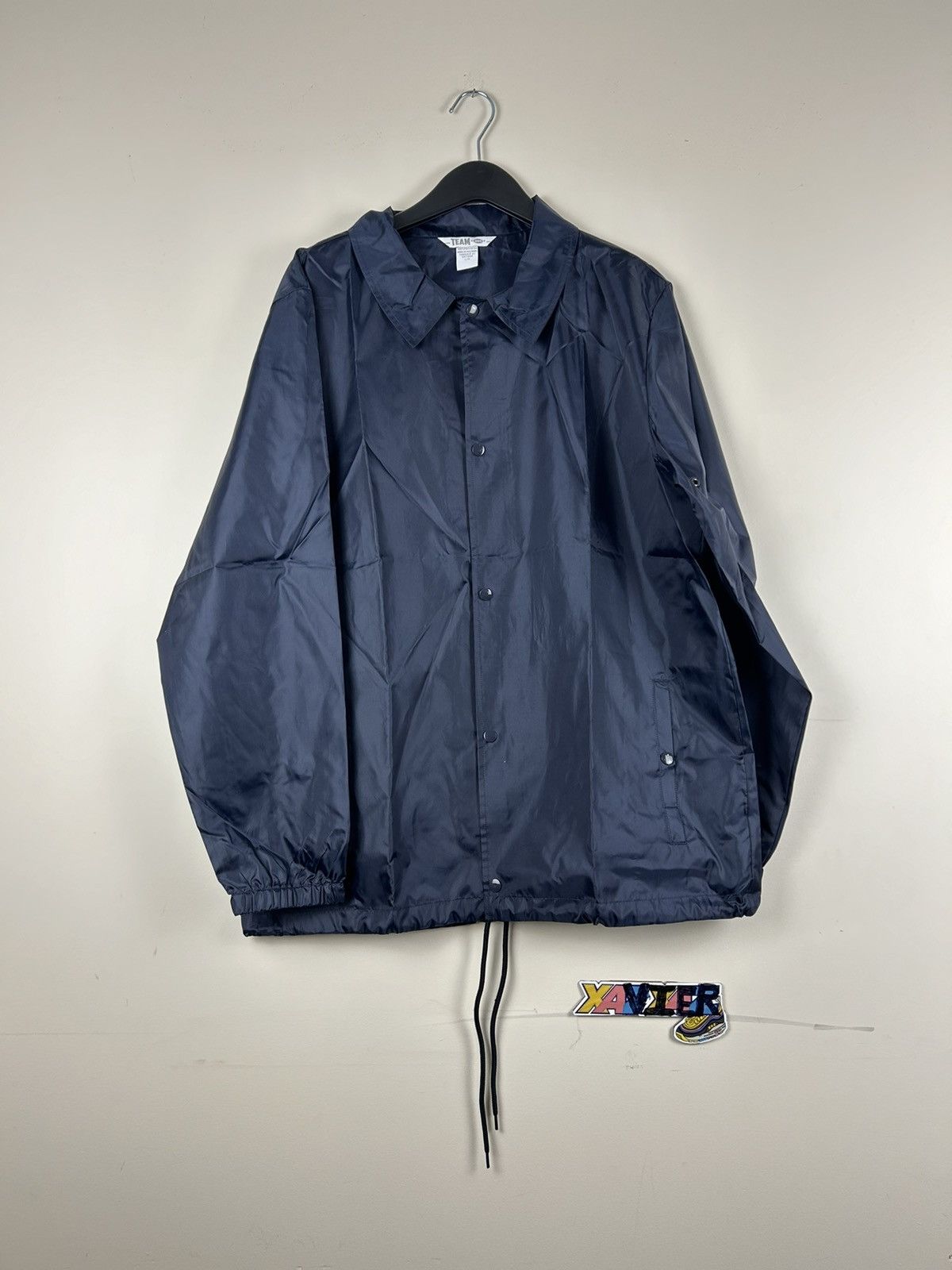Soft Shell Windbreaker Large Navy Men