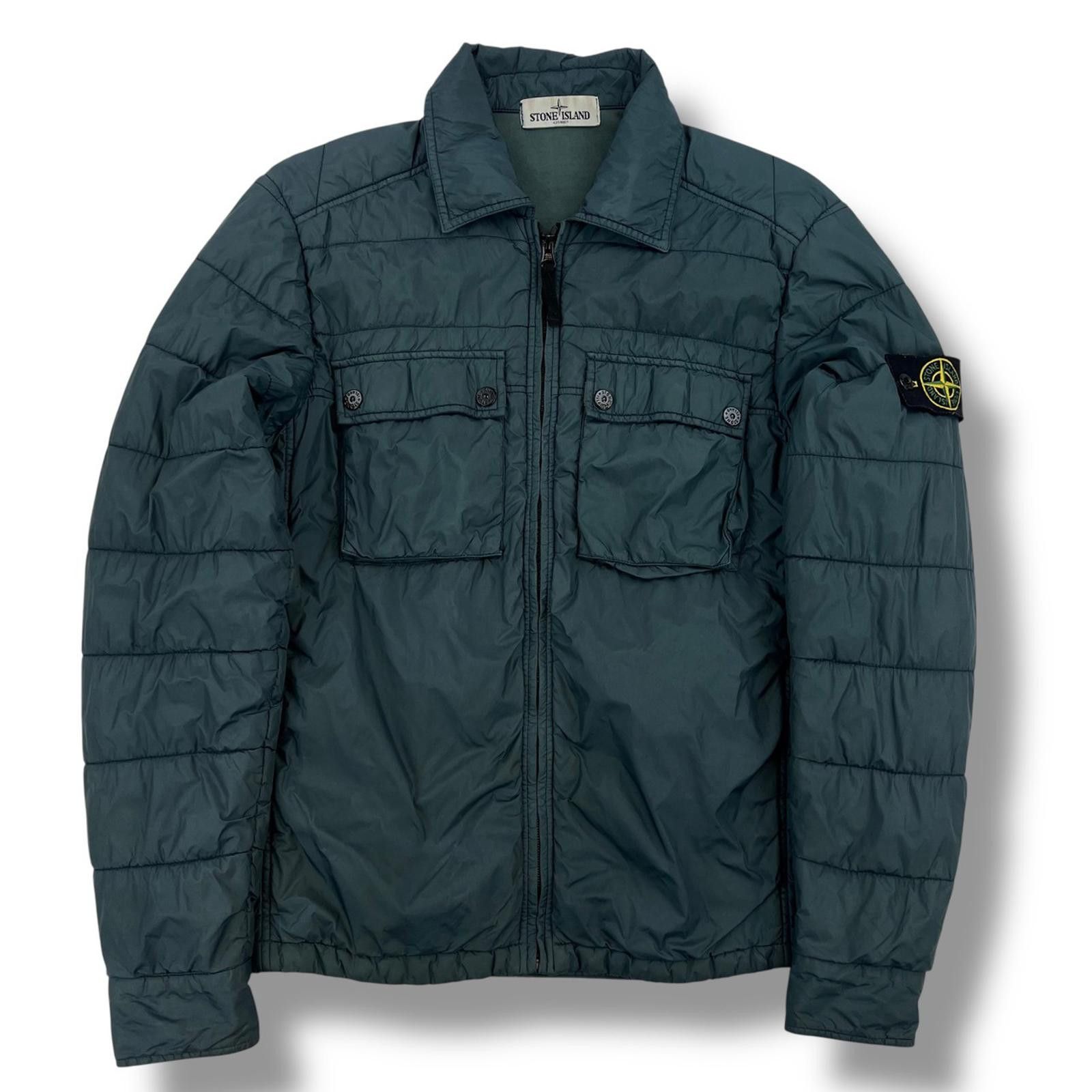 Stone Island Stone Island Green Padded Overshirt Jacket Size US S / EU 44-46 / 1 - 2 Thumbnail
