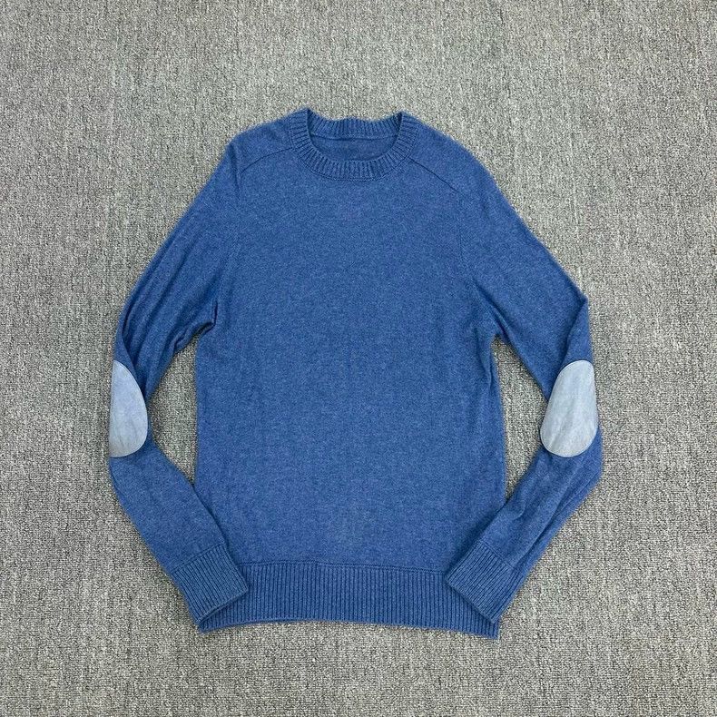 Prada Prada Elbow padded round-neck pullover sweater sweater Size US L / EU 52-54 / 3 - 1 Thumbnail