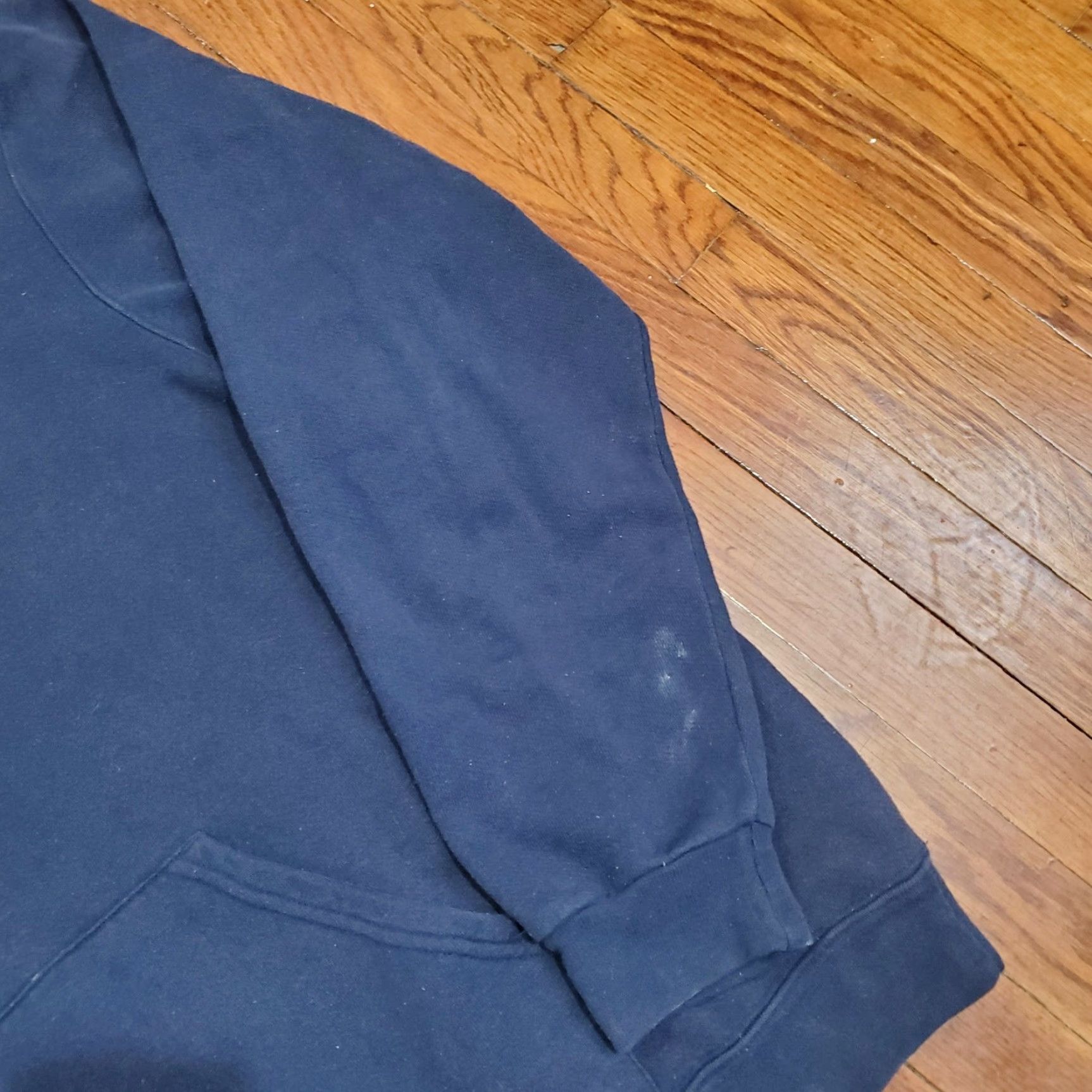 Soffe Soffe Hoodie Mens XL Blue Pullover Fleece Sweatshirt NAVY Military Graphic USA Shirt Mens XL Navy Blue US Navy Graphic Print Pullover Hoodie Size US XL / EU 56 / 4 - 3 Thumbnail