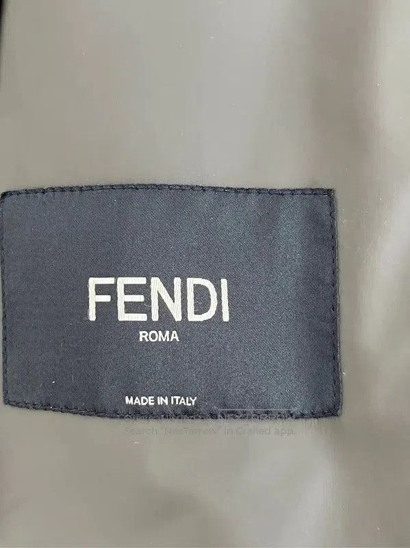 Fendi Fendi Men's Hooded Jacket in Green . Size US M / EU 48-50 / 2 - 3 Thumbnail