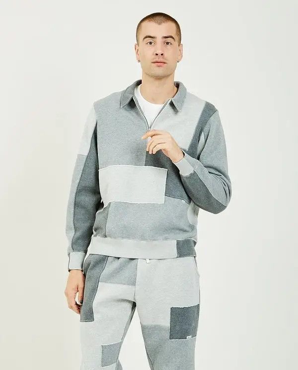 Ovadia & Sons Ovadia & Sons Dune Half Zip Patchwork L Size US L / EU 52-54 / 3 - 2 Thumbnail