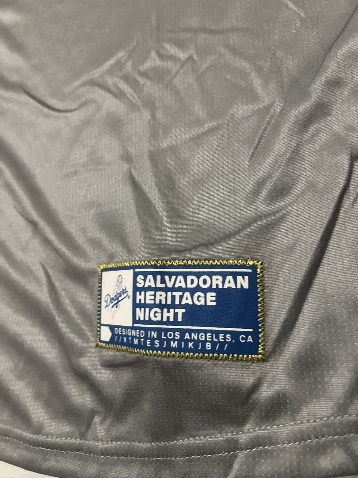 Other Dodgers SALVADORIAN Heritage Night SGA El Salvador Jersey Size US XL / EU 56 / 4 - 3 Thumbnail