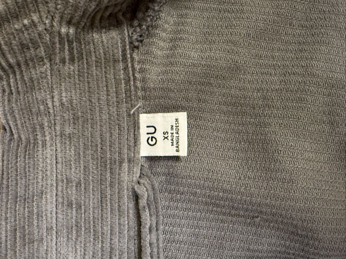 Uniqlo Grey Corduroy Jacket (X-SMALL) Size US XS / EU 42 / 0 - 3 Thumbnail