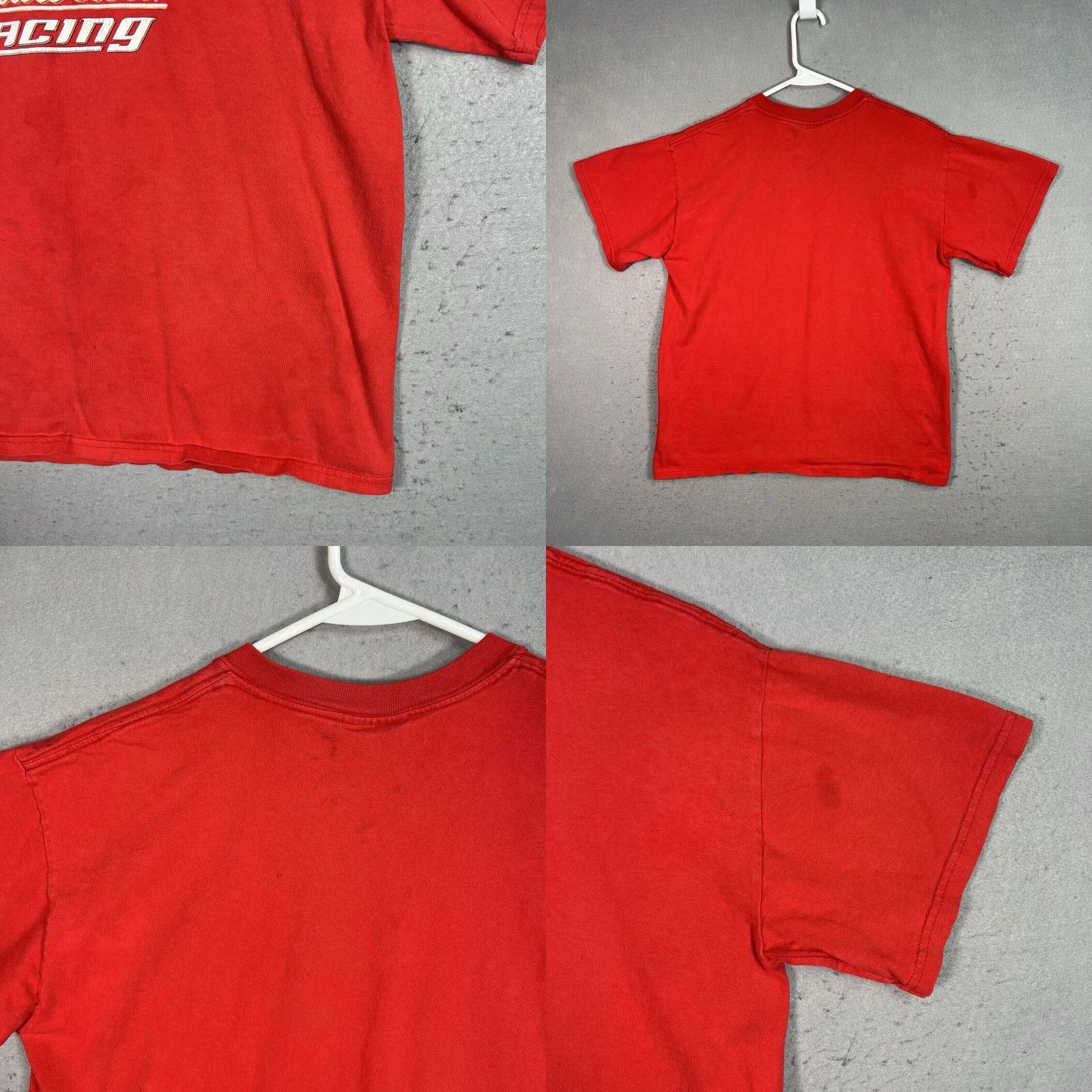 Vintage VINTAGE Budweiser Racing Nascar Earnhardt T Shirt Adult Medium Red Mens Size US M / EU 48-50 / 2 - 8 Thumbnail