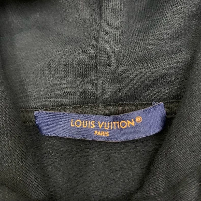 Louis Vuitton Louis Vuitton Black Tool Embroidered Hoodie Size US XL / EU 56 / 4 - 6 Thumbnail