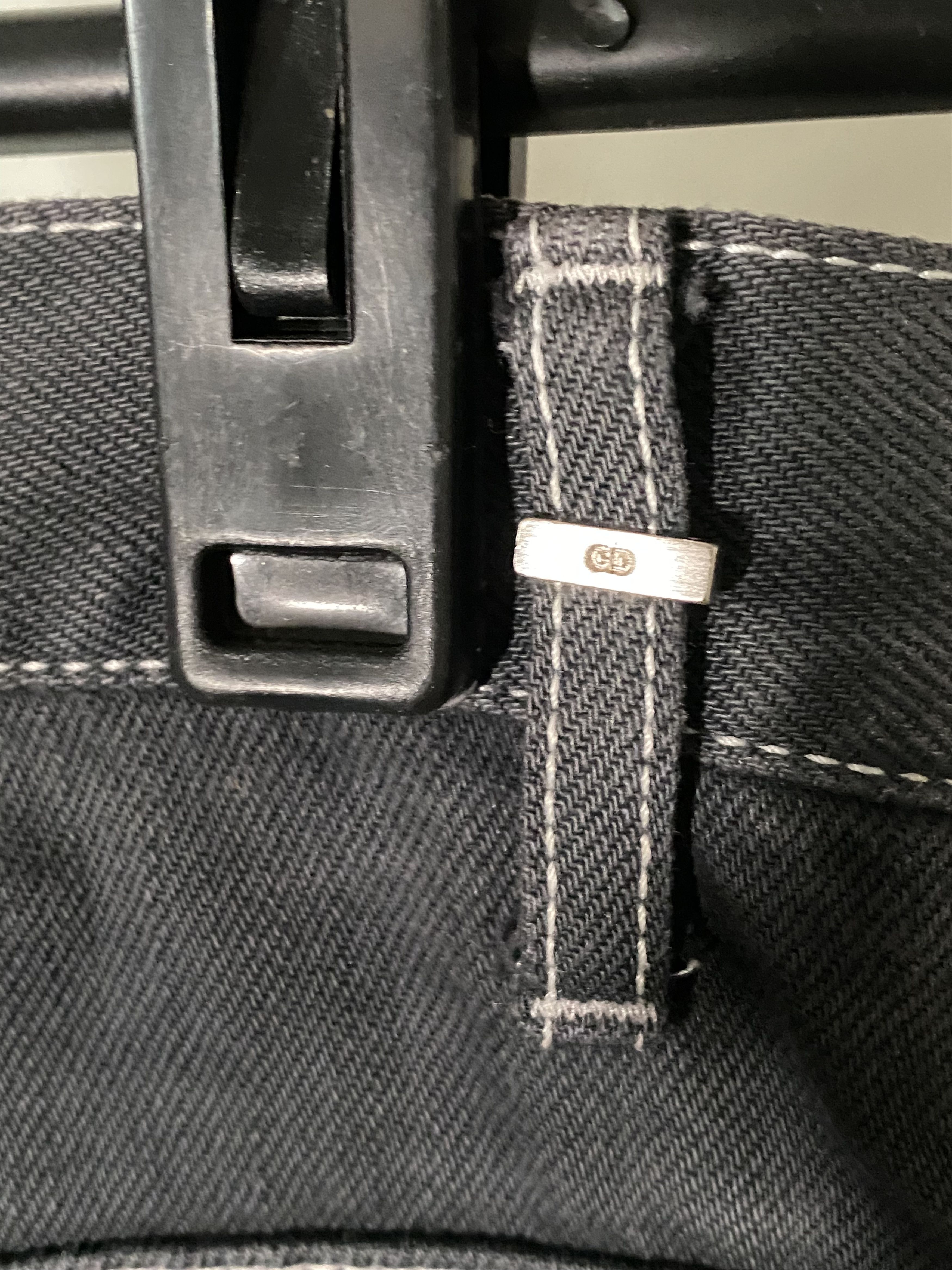 White Stitches Denim, view 3