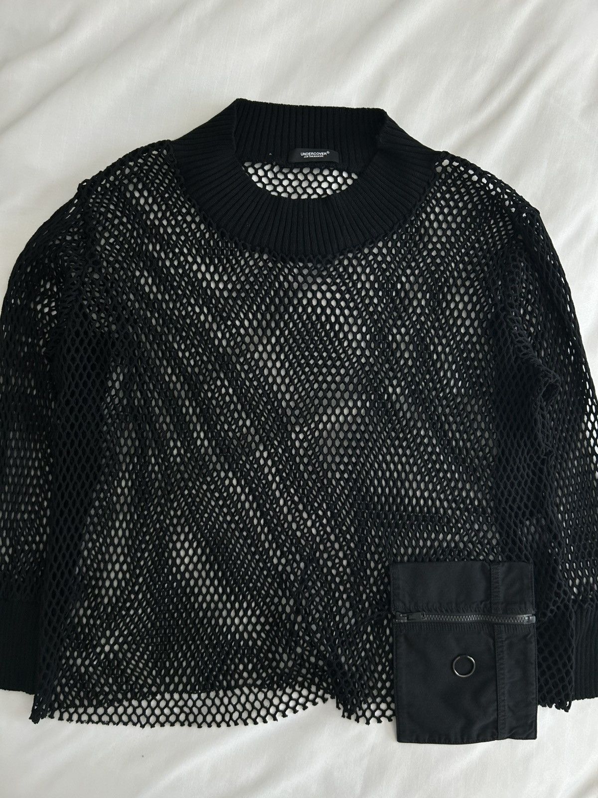 Undercover Undercover Sweater UC1D4901 Net Knit Long Sleeve Japan Size US XL / EU 56 / 4 - 1 Thumbnail
