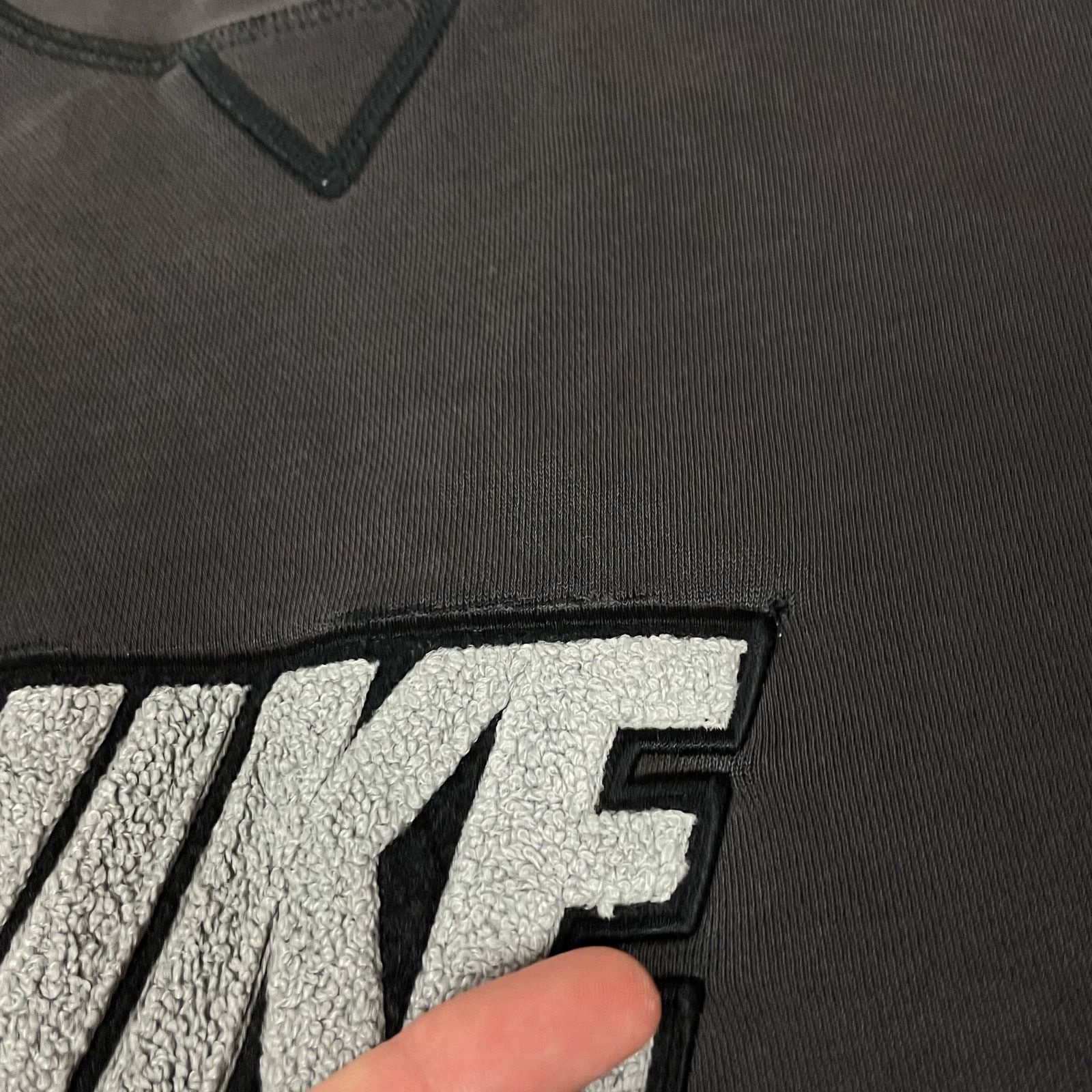 Nike × Vintage Vintage Nike Men's Fleece Lined Pullover Sweatshirt 2XL Size US XXL / EU 58 / 5 - 4 Thumbnail