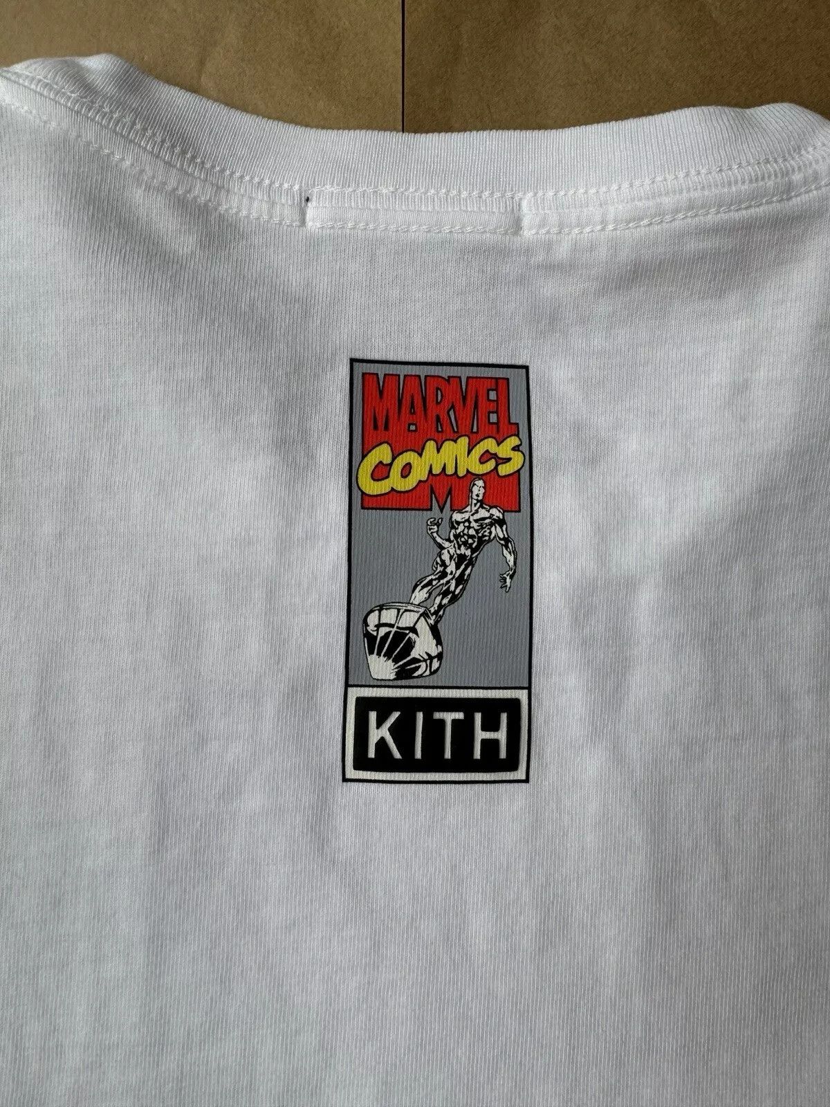 Kith KITH x Marvel - X-Men Silver Surfer Logo White T-Shirt Size US M / EU 48-50 / 2 - 7 Thumbnail