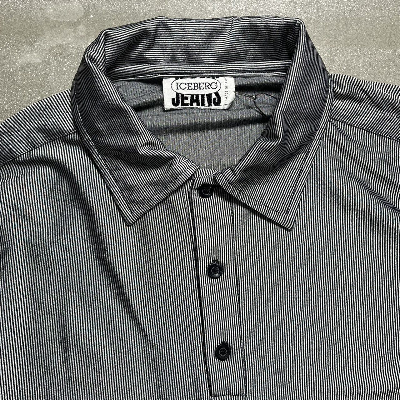 Iceberg Iceberg Striped Shirt Size US L / EU 52-54 / 3 - 3 Thumbnail