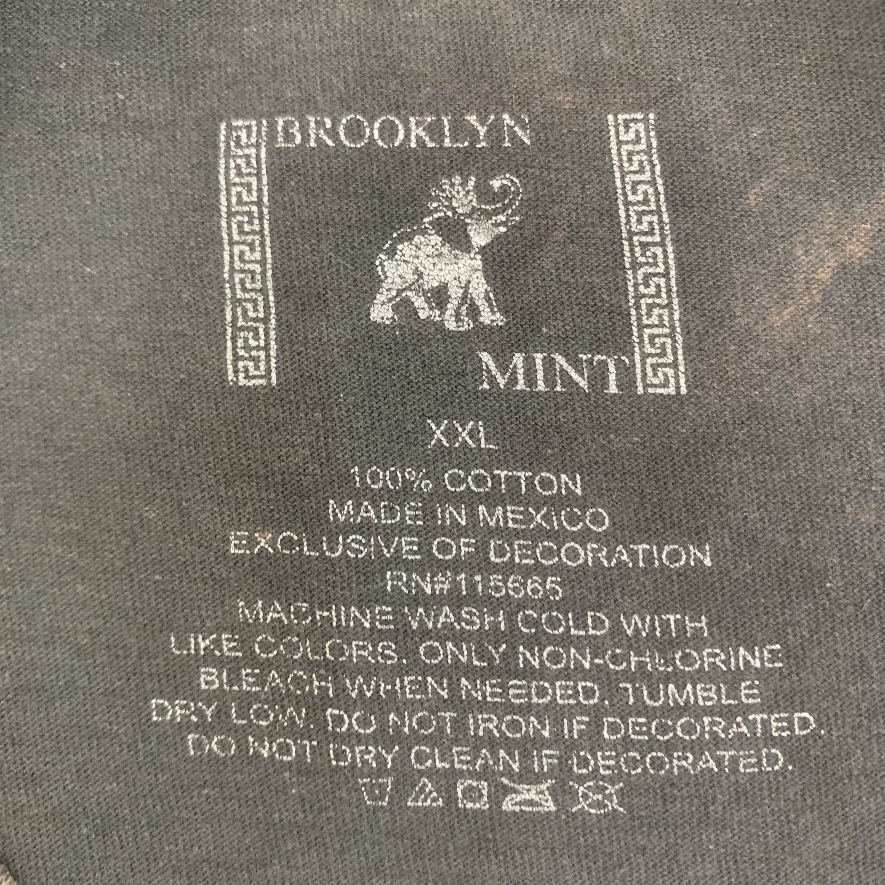 Vintage Notorious Brooklyn Mint Tee Shirt - R014 Size US XXL / EU 58 / 5 - 5 Thumbnail