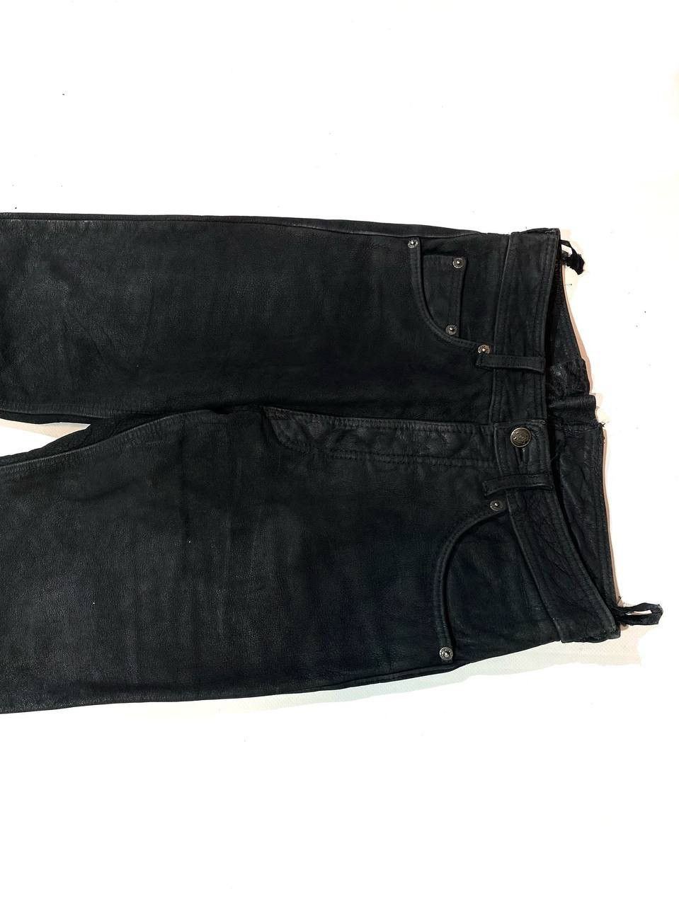Vintage Vintage Rare Leather Racing Moto Pants Size US 28 / EU 44 - 4 Thumbnail