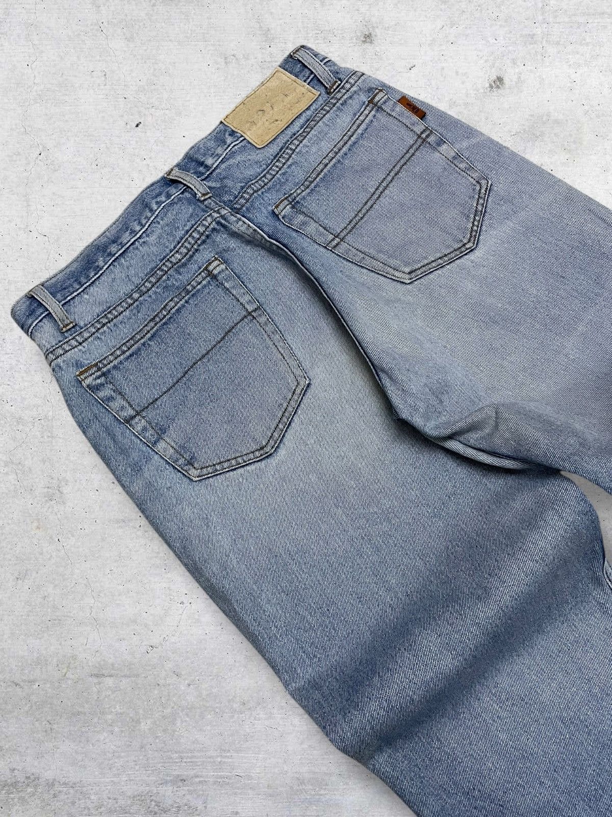 Japanese Brand VINTAGE 0SEVEN DENIM 90S JAPAN DESIGNER CLASSIC BLUE WASHED Size US 30 / EU 46 - 15 Thumbnail