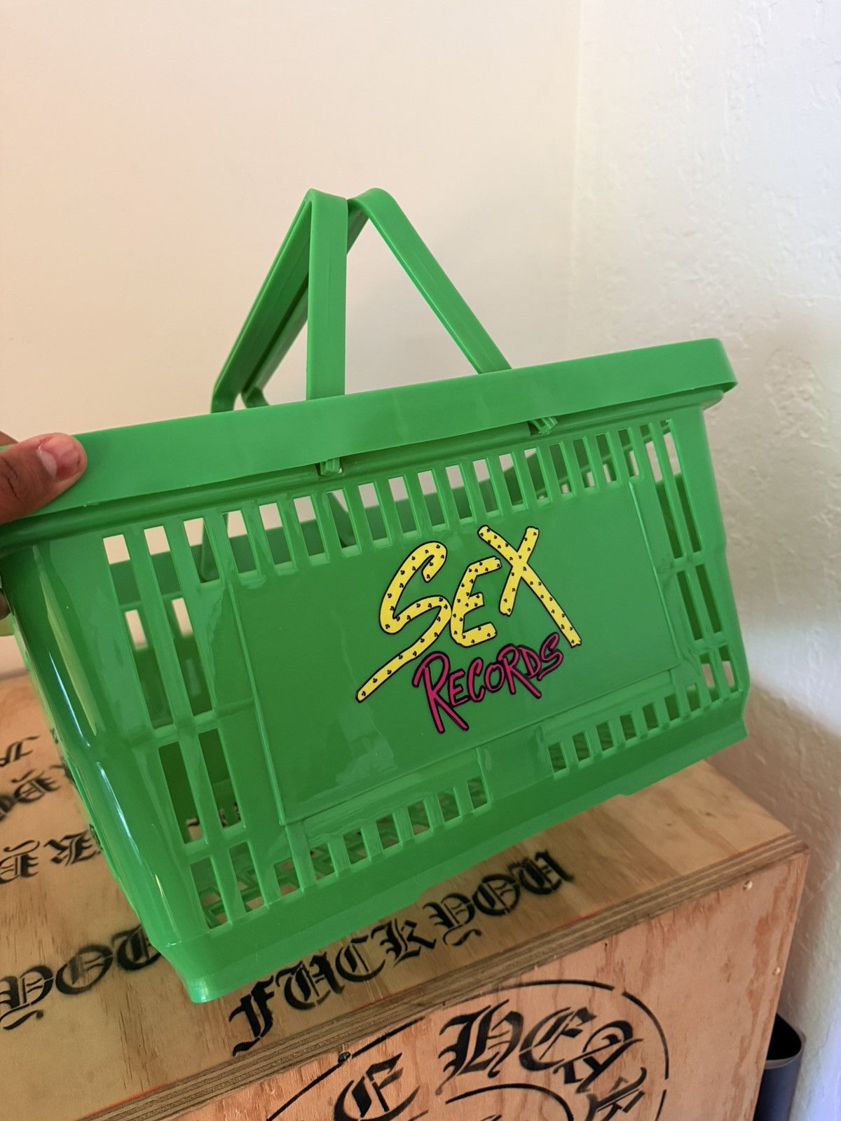 Chrome Hearts Chrome Hearts Matty Boy Sex Records Basket Size ONE SIZE - 4 Thumbnail