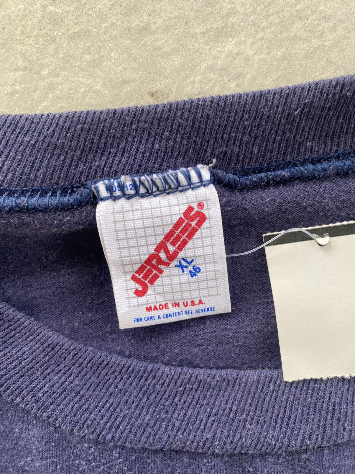 Jerzees × Vintage VINTAGE 80s HABITAT JERZEES TEE Size US XL / EU 56 / 4 - 3 Thumbnail