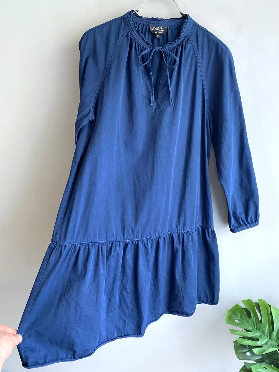 A.P.C. A.P.C. Rue Madame Paris Natalia Cotton-Blend Dress, Size 38 Size M / US 6-8 / IT 42-44 - 9 Thumbnail