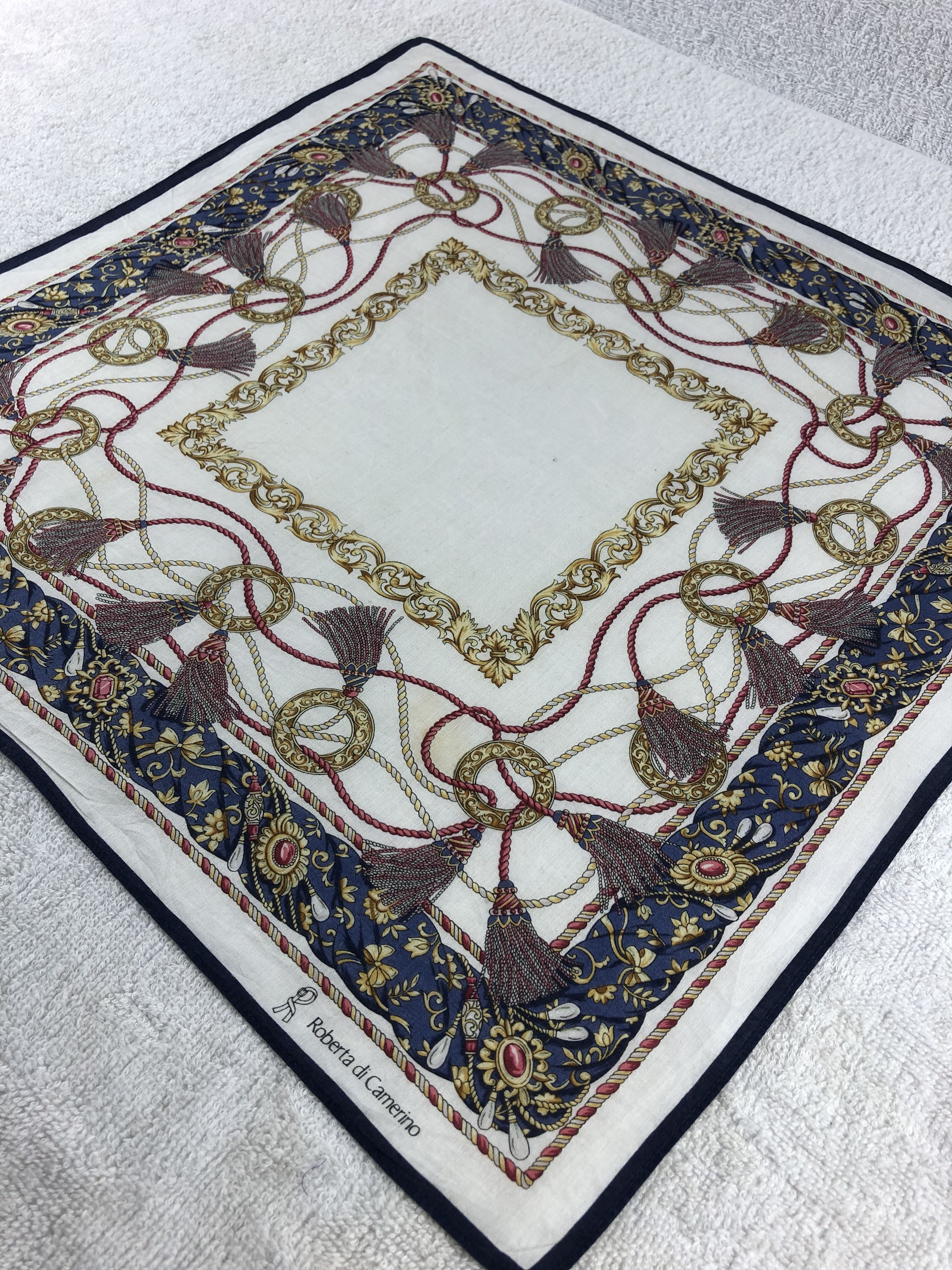 Roberta di Camerino × Vintage Roberta Di Camerino Handkerchief / Bandana / Neckerchief Size ONE SIZE - 4 Thumbnail