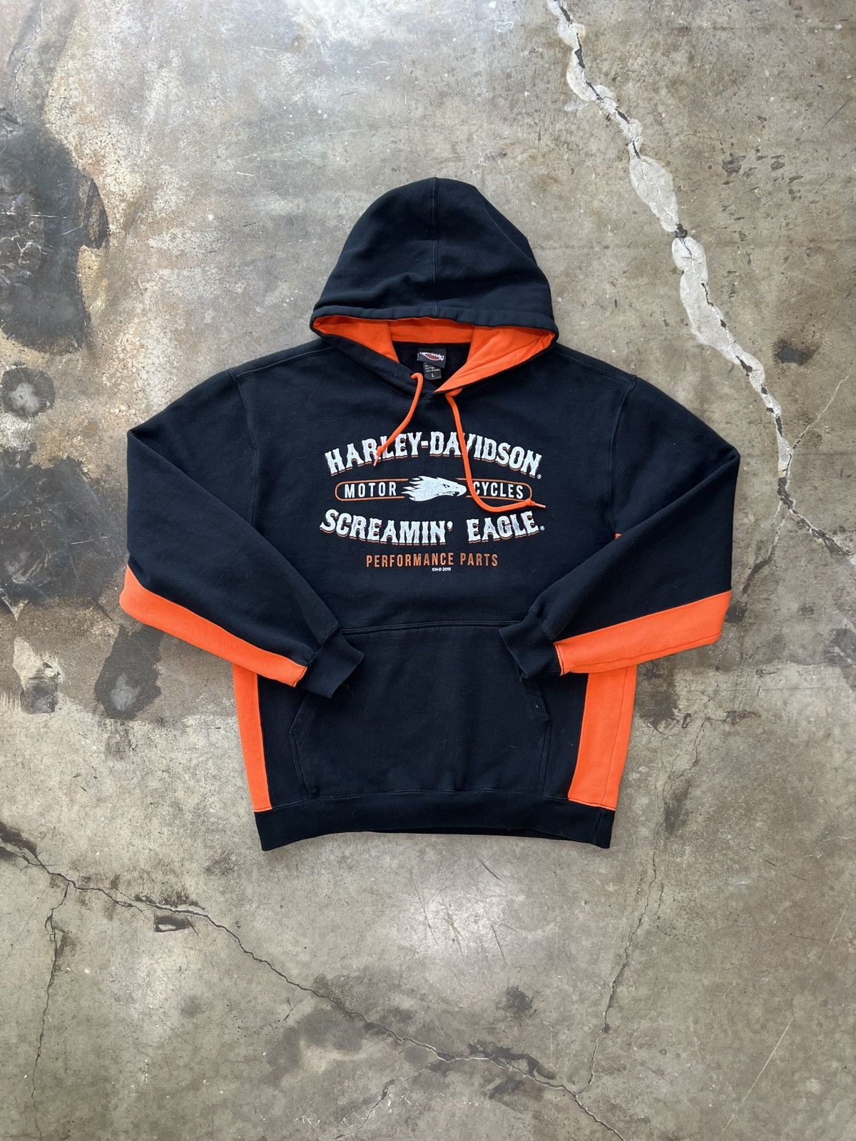 Vintage Harley Davidson Screamin' Eagle Hoodie Large Size US L / EU 52-54 / 3 - 2 Thumbnail