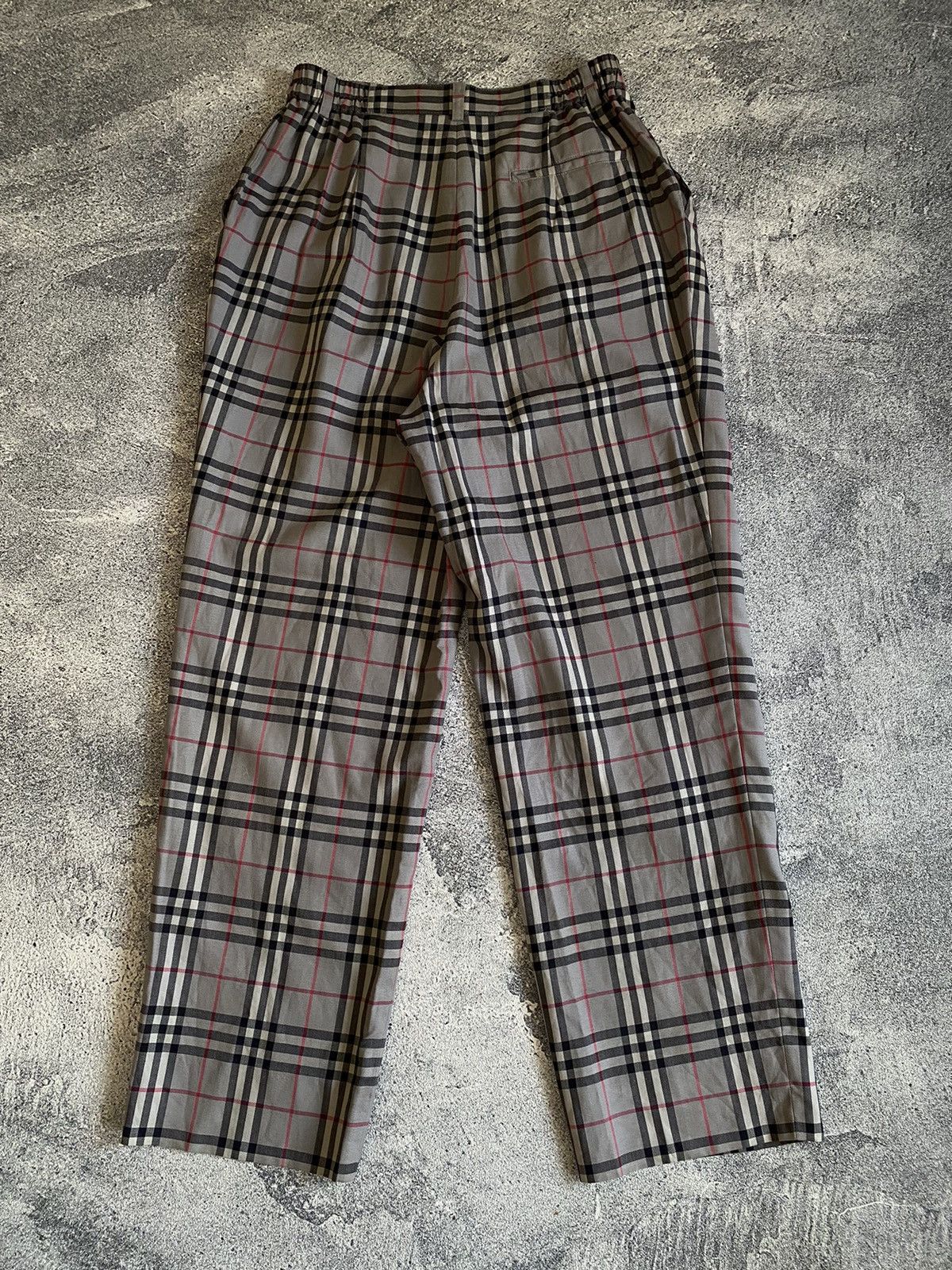 Burberry BURBERRYS GOLF NOVA CHECK PANTS Size 29" - 4 Thumbnail