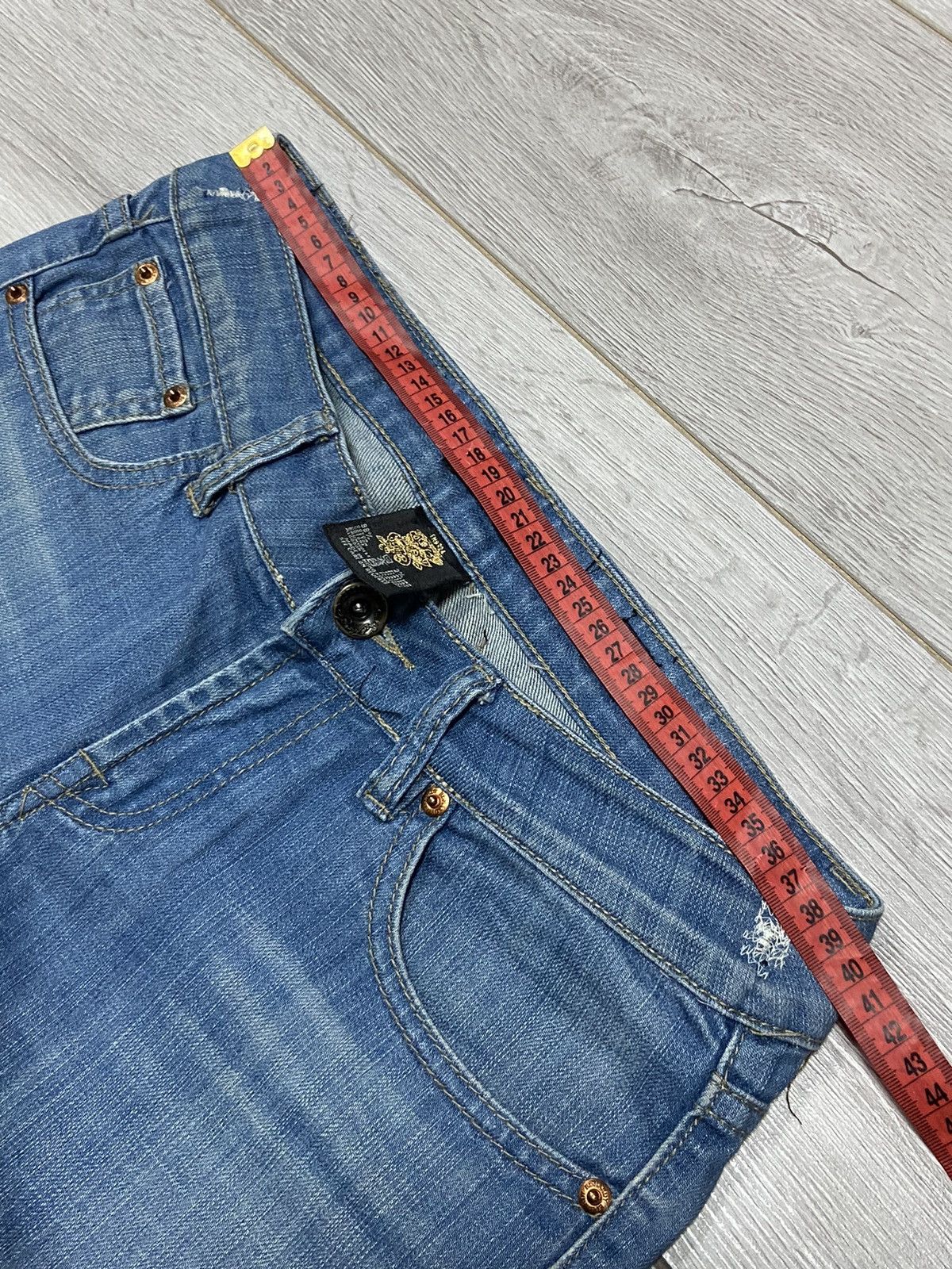 Ed Hardy Ed Hardy big logo vintage denim jeans Size 29" - 13 Thumbnail