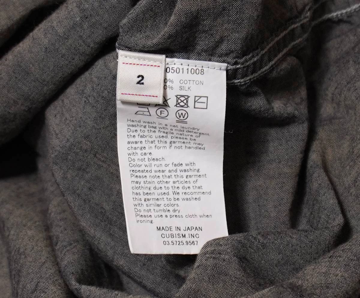 Visvim VISVIM HEMI SHIRT L/S CHAMBRAY Black size 2 Size US M / EU 48-50 / 2 - 6 Thumbnail