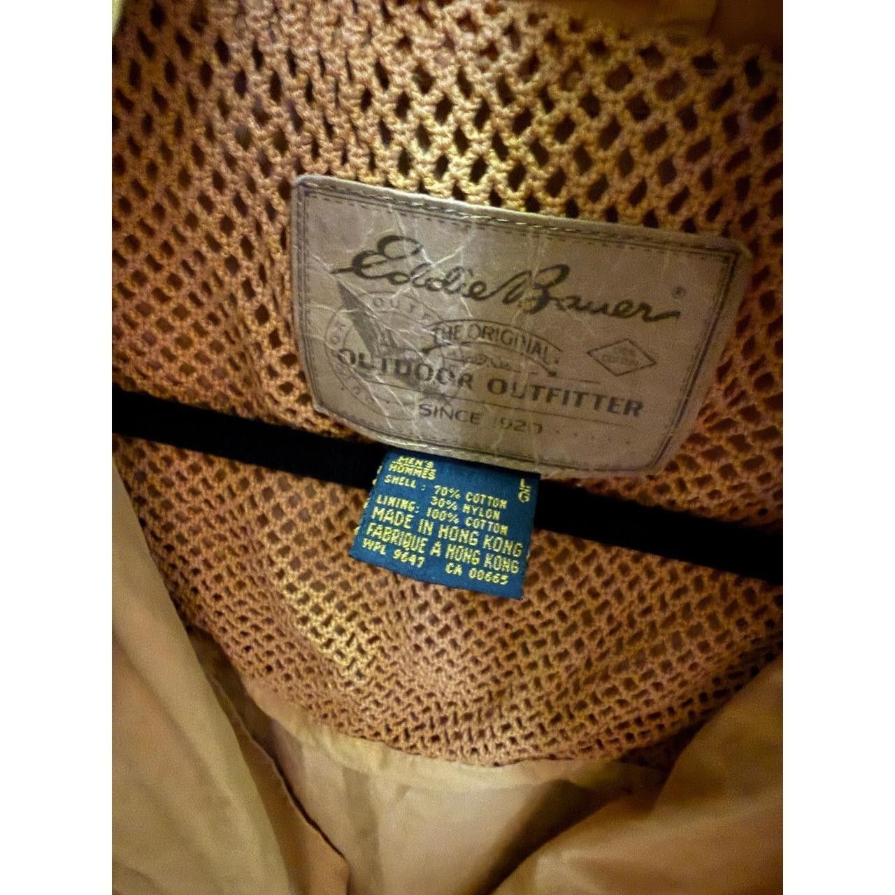 Eddie Bauer Vtg Eddie Bauer Mustard Ochre Hooded Field Utility Jacket L Size US L / EU 52-54 / 3 - 7 Thumbnail