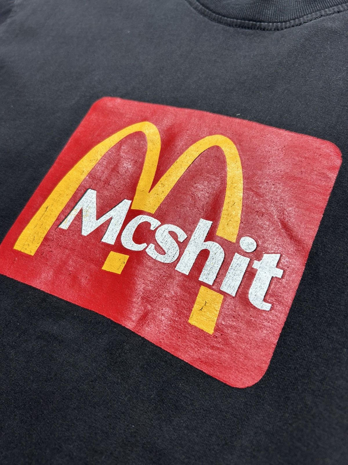 Vintage Vintage Mcshit Humor Parody T-Shirt Size XL Size US XL / EU 56 / 4 - 6 Thumbnail