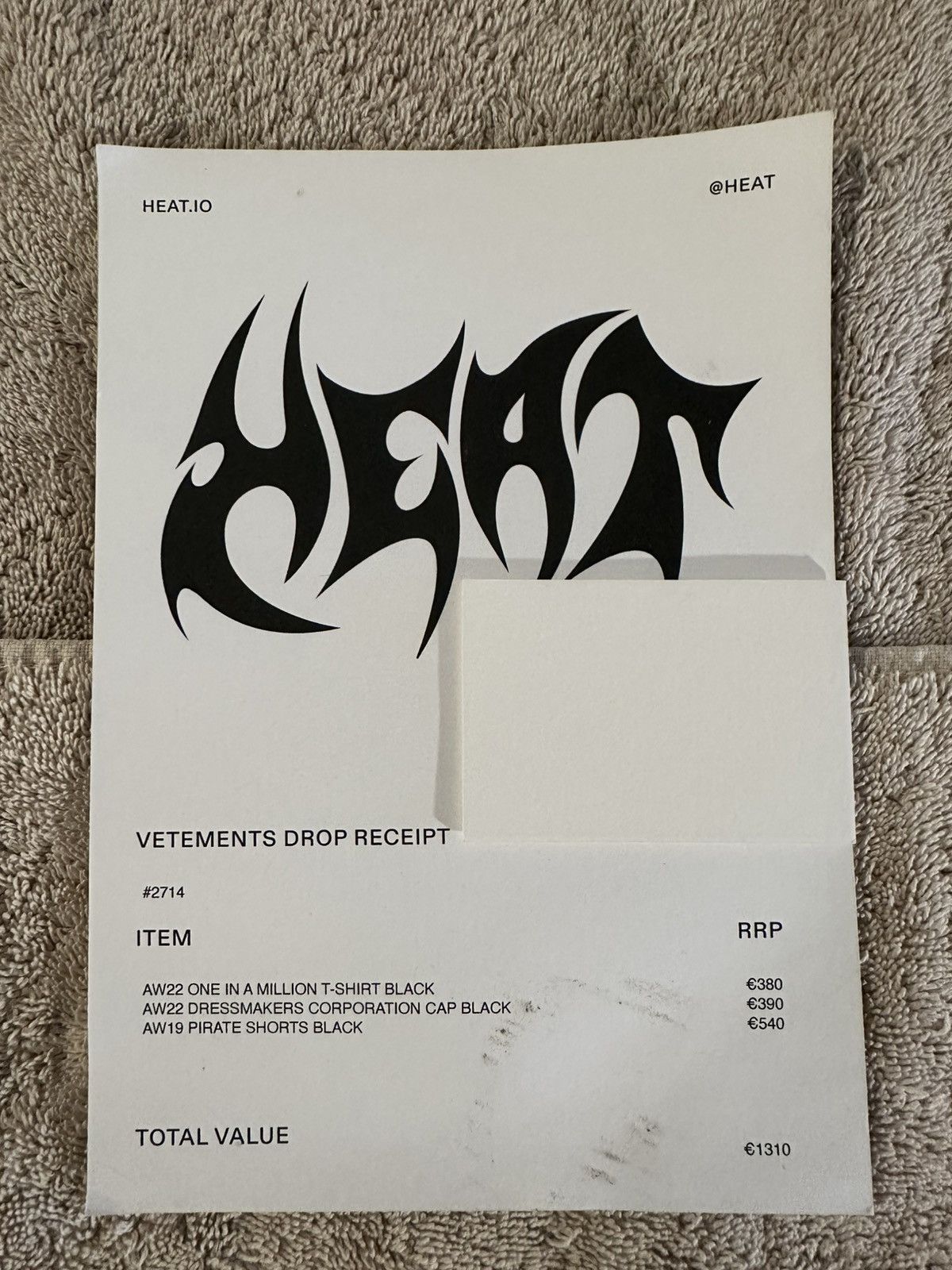 Vetements Vetements One in a Million Shirt Size US M / EU 48-50 / 2 - 7 Thumbnail