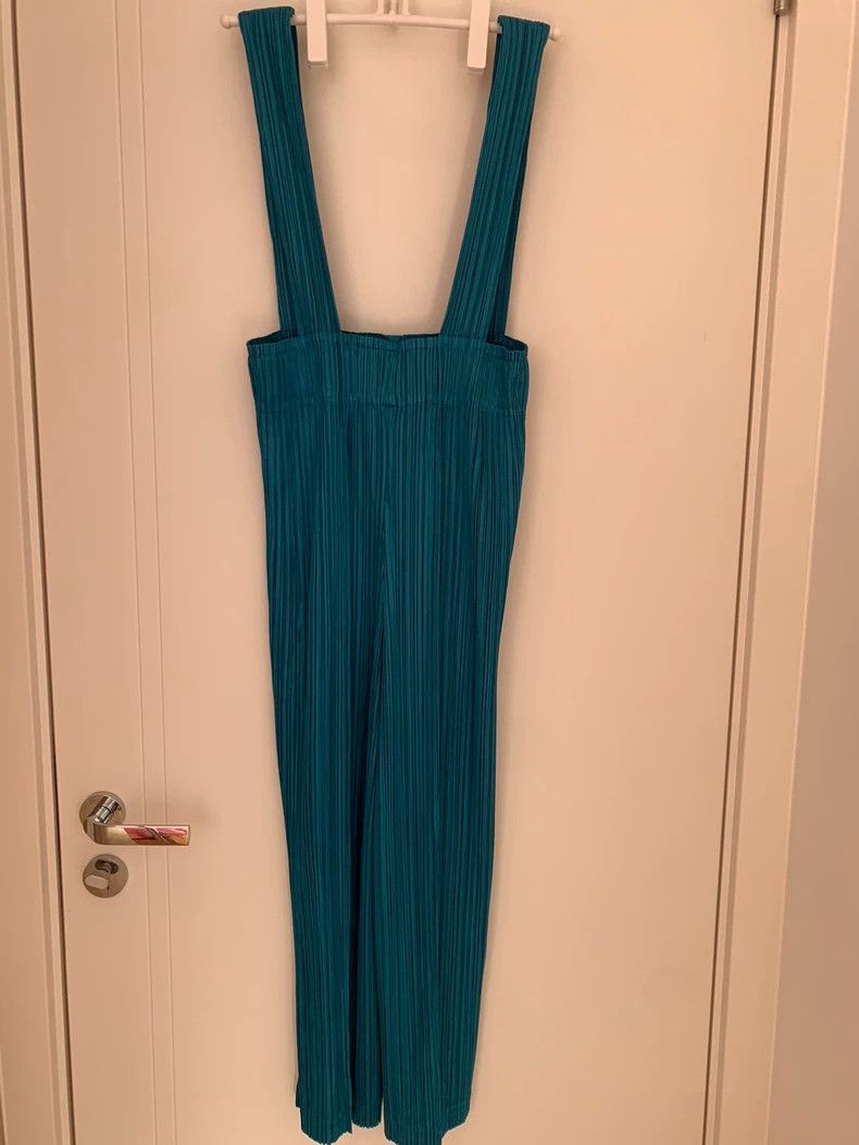 Issey Miyake Issey Miyake Turquoise blue overalls Size 25" / US 0 / IT 36 - 2 Thumbnail
