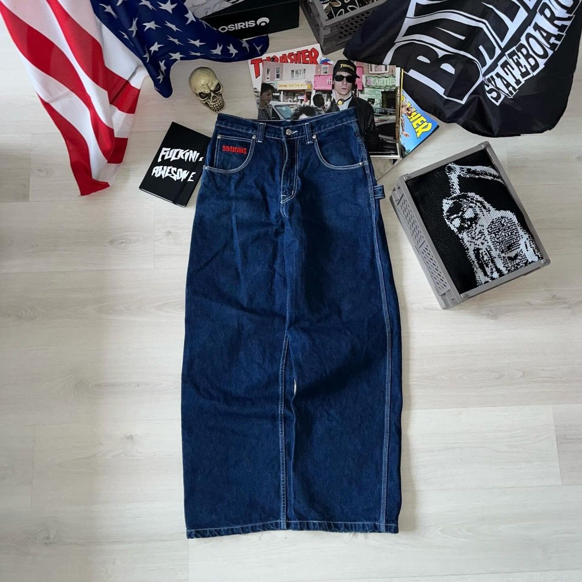 JNCO jnco style jeans 594 y2k🗡️ Size US 31 - 5 Thumbnail