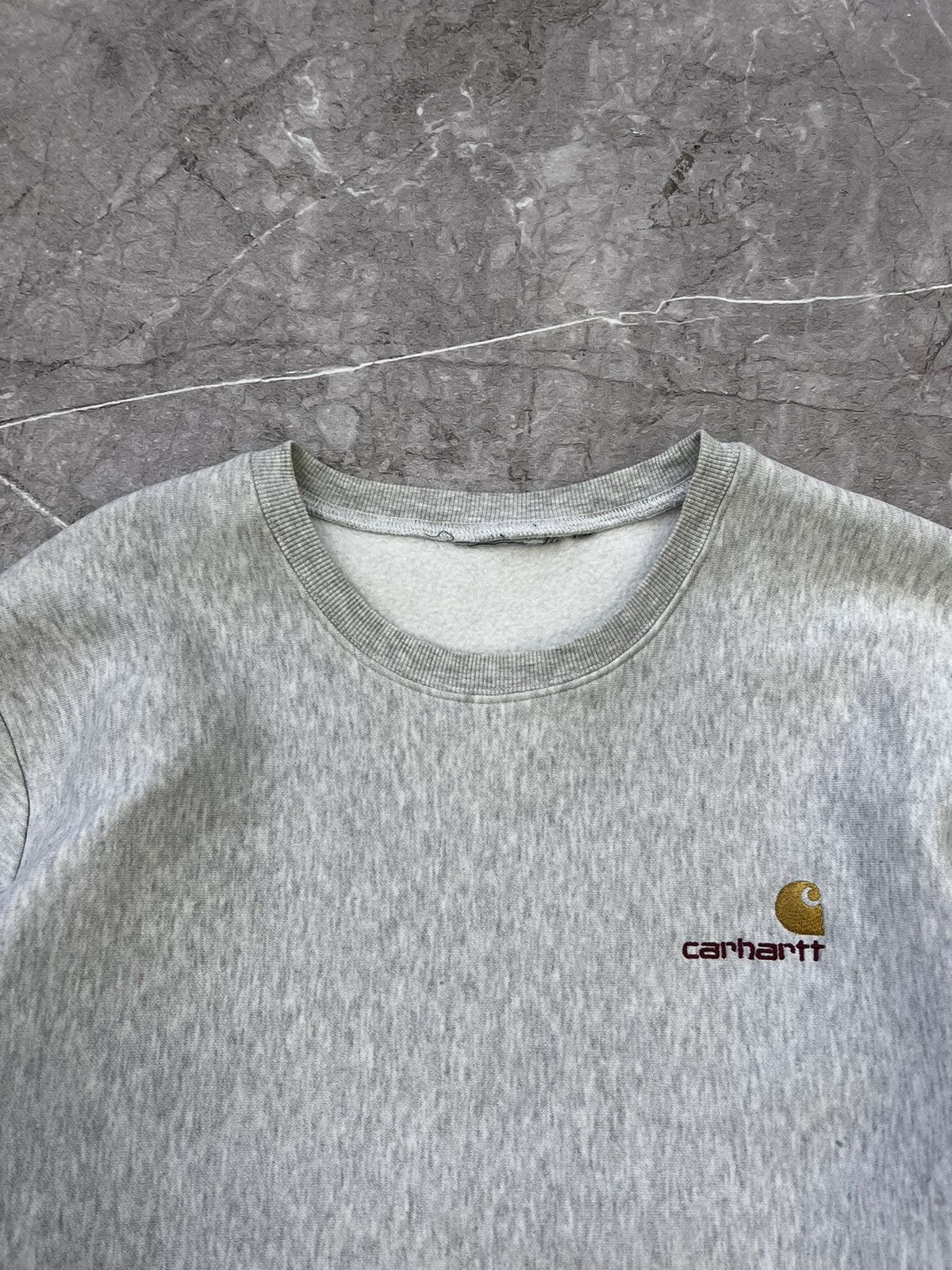 Carhartt × Vintage Vintage Carhartt Sweatshirt Work Wear Trashed 90s Y2K Size US M / EU 48-50 / 2 - 5 Thumbnail