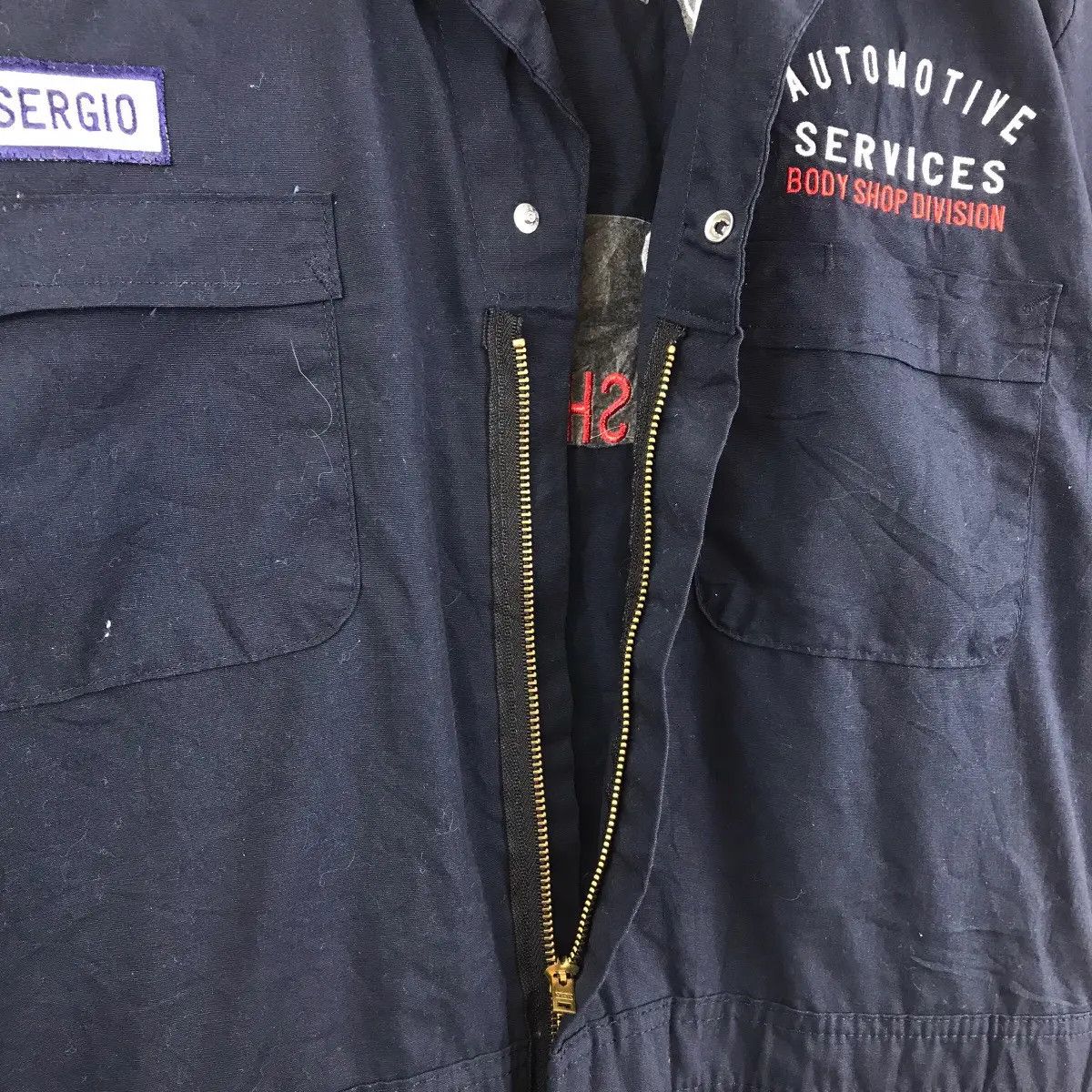 BMW Vintage BMW BEVERLY HILLS Automotive Service Coverall Size US XL / EU 56 / 4 - 7 Thumbnail