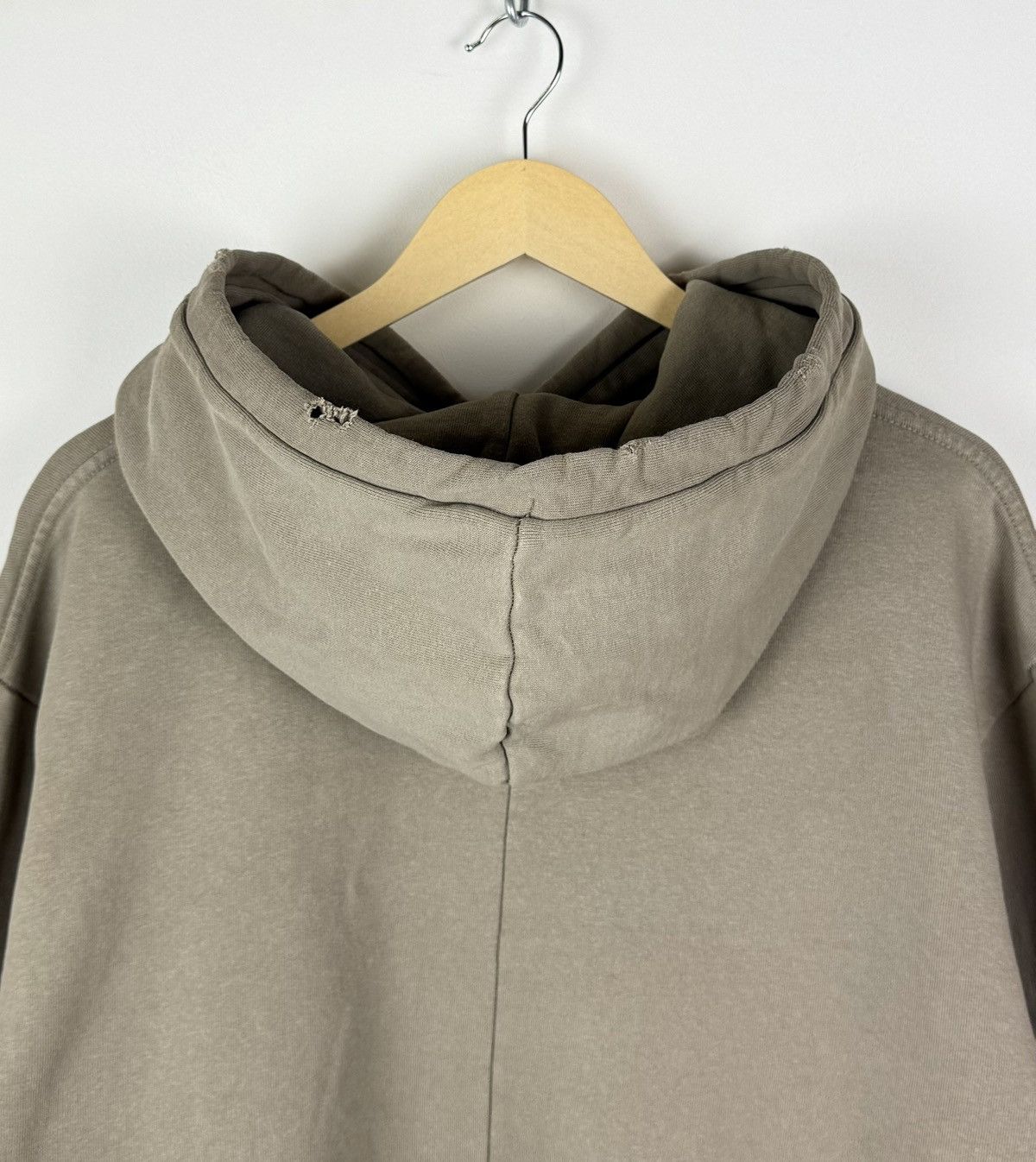Allsaints Allsaints Nico Oth Hoodie Beige Pullover Top Long Sleeve Size US XL / EU 56 / 4 - 13 Thumbnail