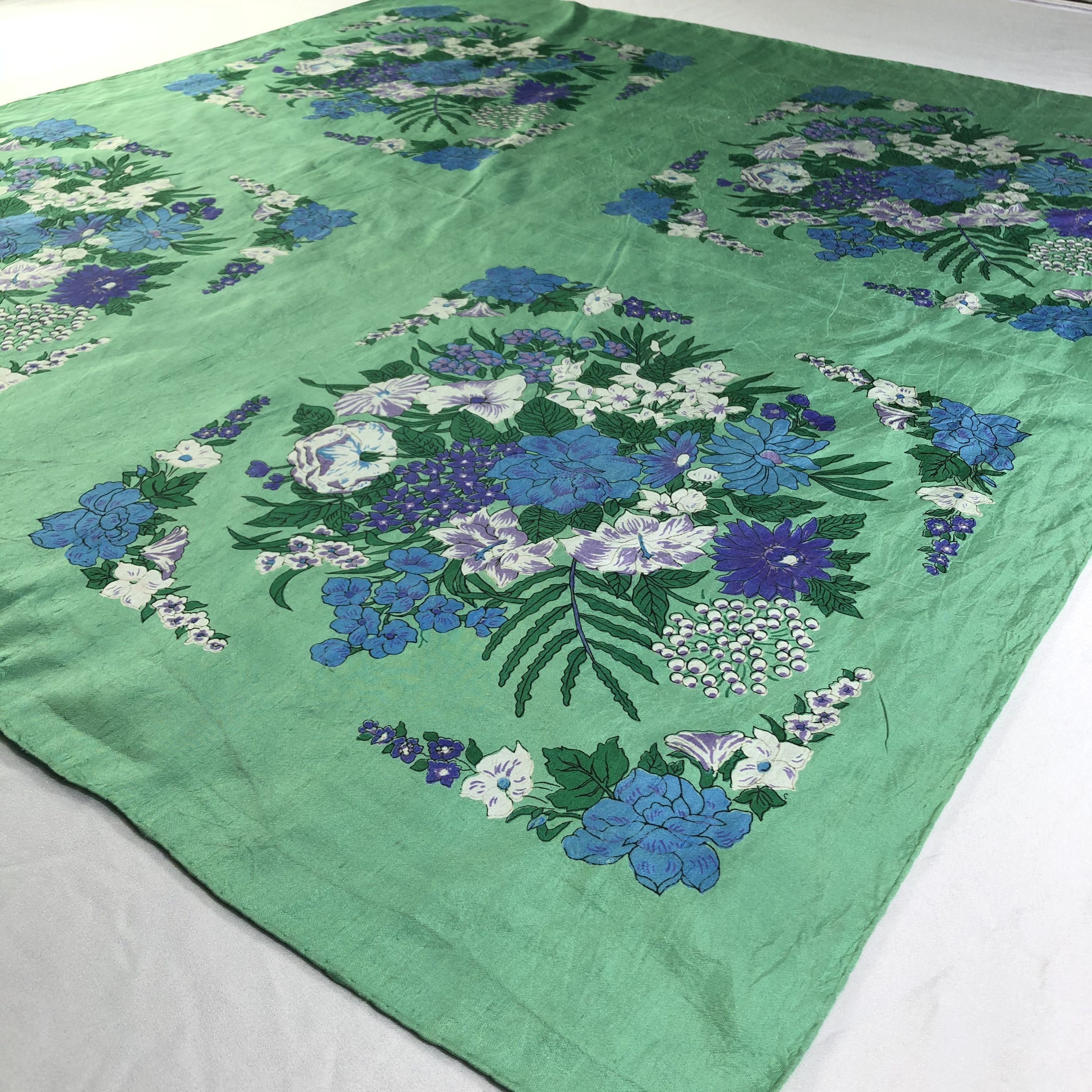 Lancel × Vintage Vintage Lancel Silk Scarf Size ONE SIZE - 4 Thumbnail