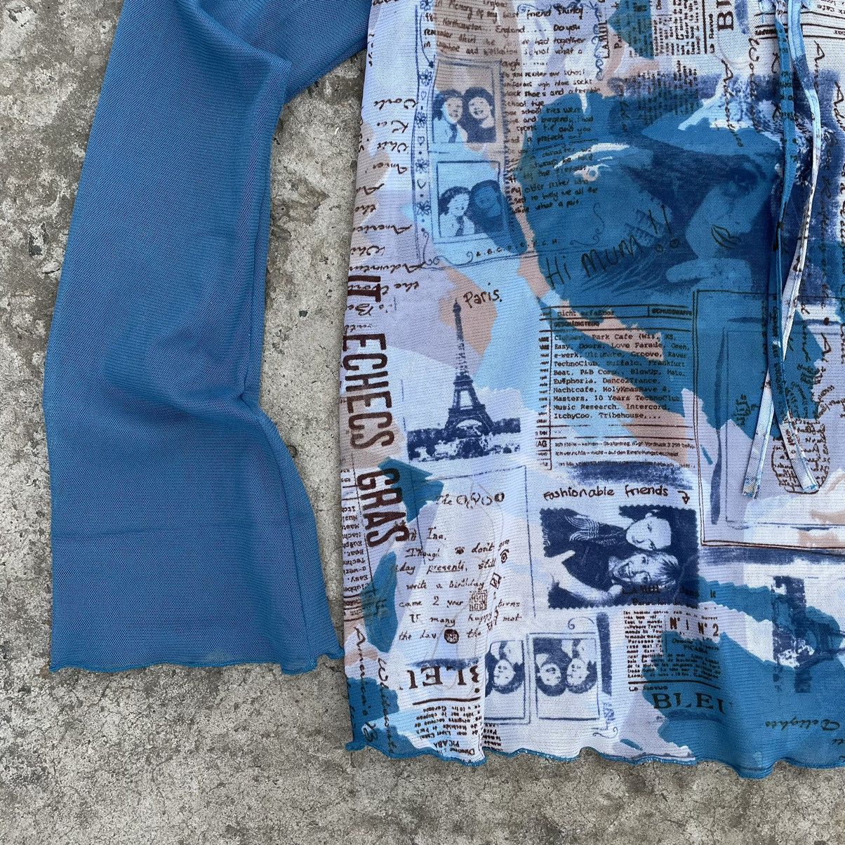 Japanese Brand × Vintage Vintage Japanese Style Long-sleeve T-shirts Avantgarde Y2K Size L / US 10 / IT 46 - 5 Thumbnail
