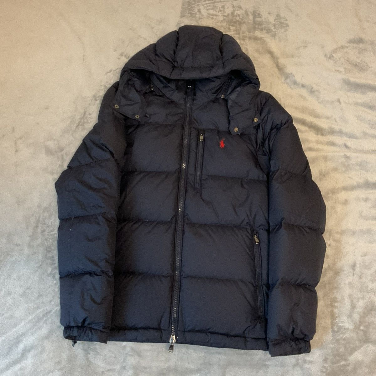Designer × Polo Ralph Lauren × Ralph Lauren Polo Ralph Lauren Navy Blue Puffer Down Jacket size S Size US S / EU 44-46 / 1 - 4 Thumbnail