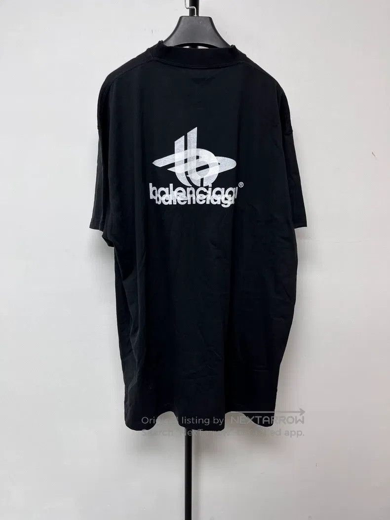 Balenciaga Balenciaga Letter Printed Short Sleeve T-Shirt Size US L / EU 52-54 / 3 - 2 Thumbnail