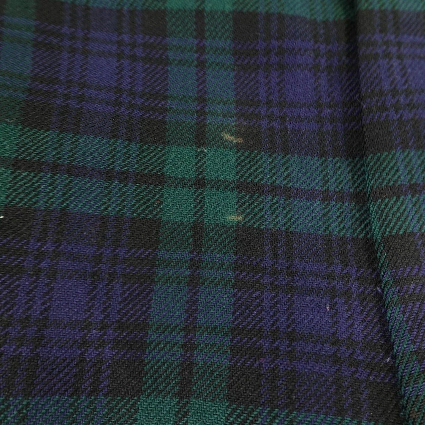 Vintage VINTAGE Rough Rider Wool Pants Mens 38x30 Green Plaid Chino Regular Fit Southwestern Size US 38 / EU 54 - 4 Thumbnail