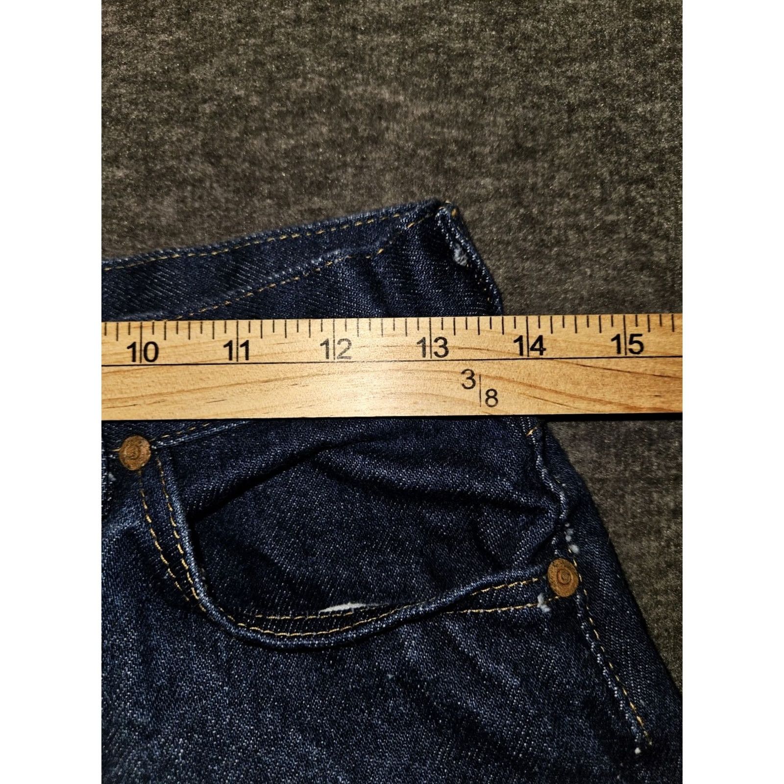 Lee VINTAGE LEE Jeans Women Medium Regular 26 30 High Rise Blue Denim USA 80s 90s Size 32" / US 10 / IT 46 - 3 Thumbnail