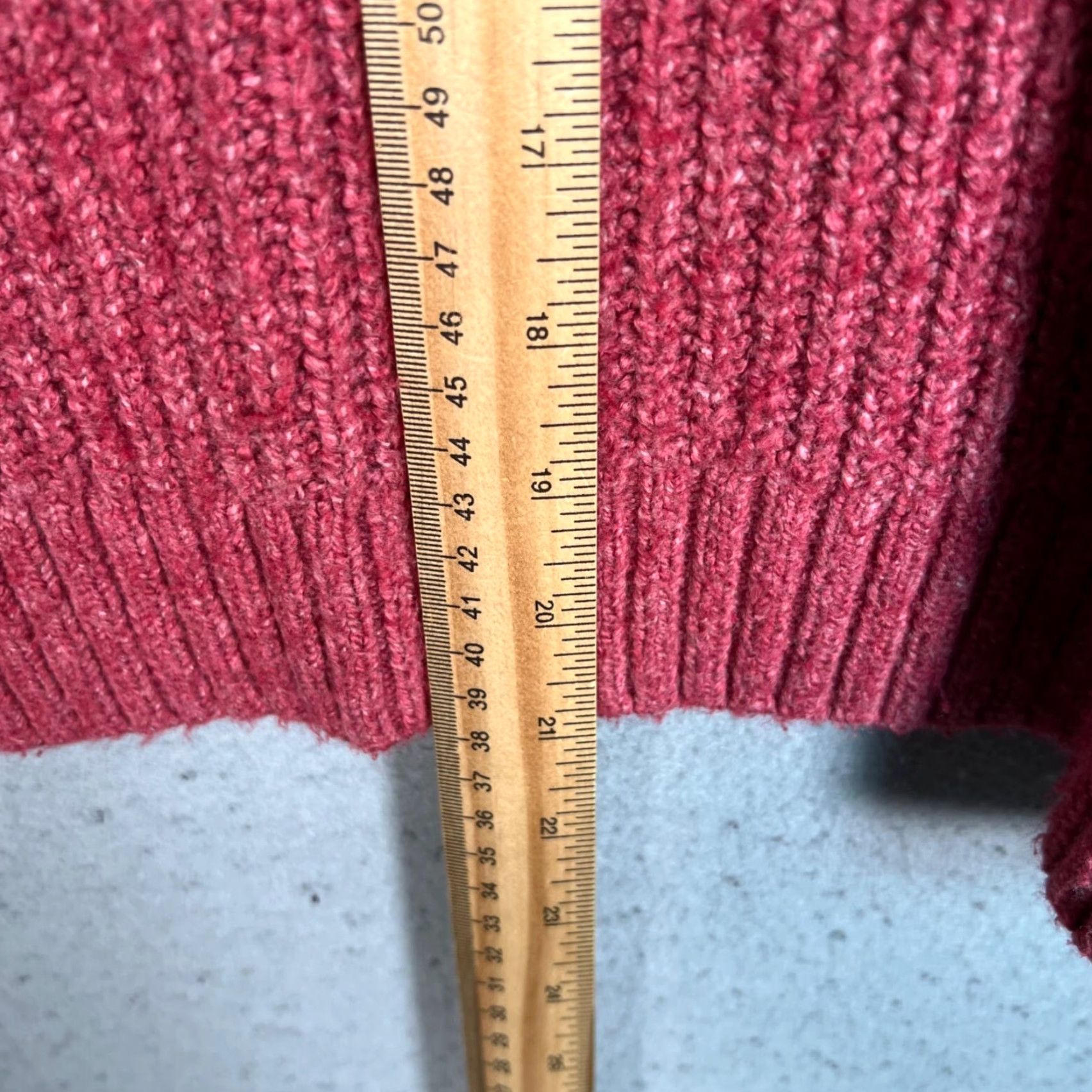 Vans Vans Womens XS Cropped Two-Tone Pink Ribbed Knit Sweater Pullover Size XS / US 0-2 / IT 36-38 - 6 Thumbnail