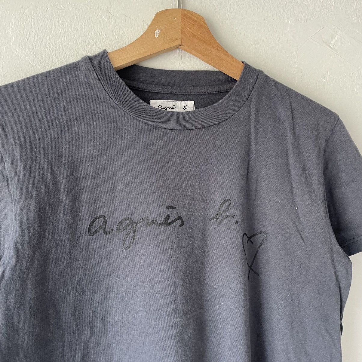 agnes b. Agnes B. Spell Out t shirt Size US M / EU 48-50 / 2 - 2 Thumbnail