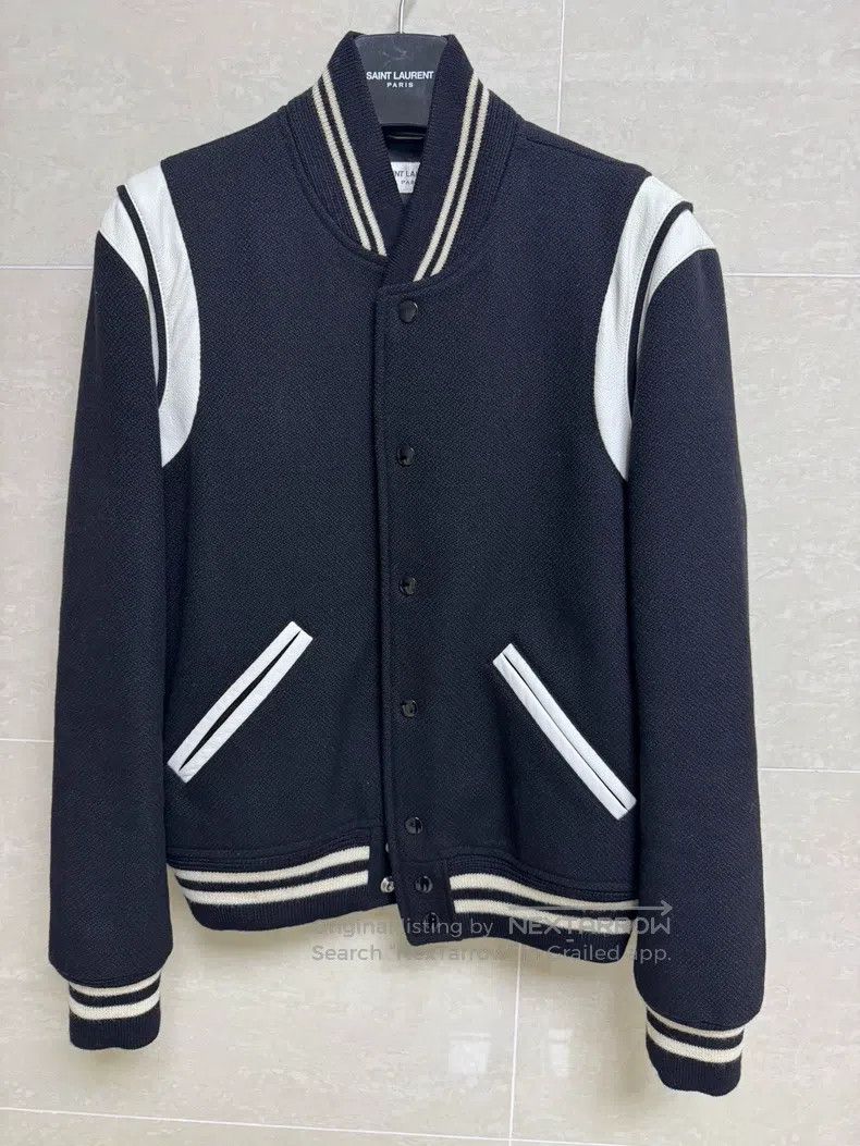 Saint Laurent Paris Saint Laurent Paris Baseball Jacket i Size US S / EU 44-46 / 1 - 1 Thumbnail
