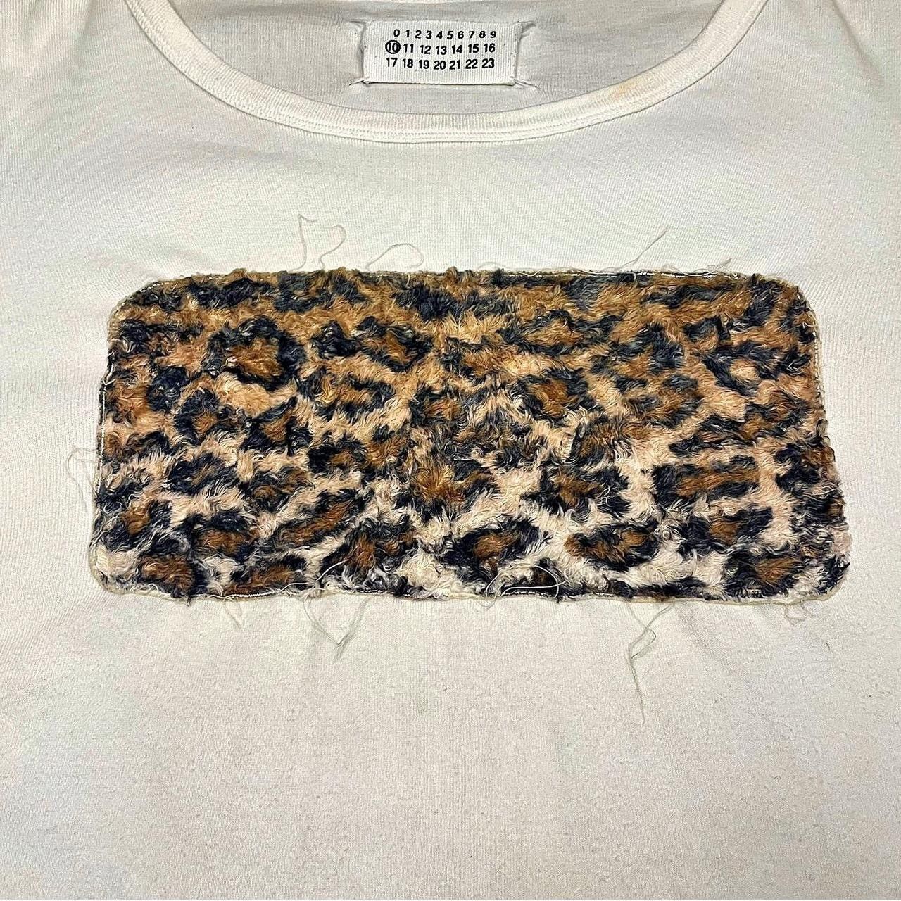 Maison Margiela Maison Martin Margiela 2006 Faux Fur Leopard Patch White Size US M / EU 48-50 / 2 - 3 Thumbnail